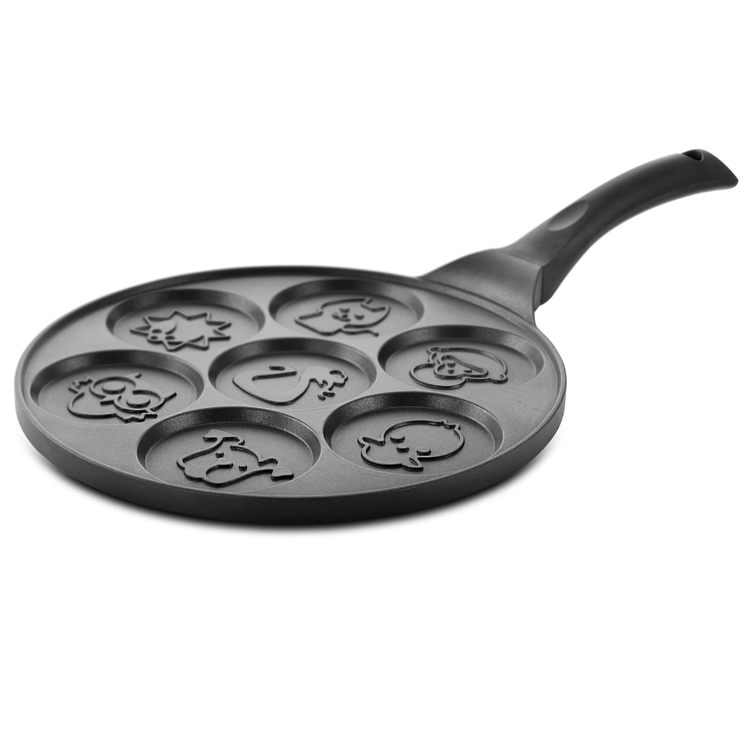 MegaChef Pancake Maker, Animal Design, Black - Image 6