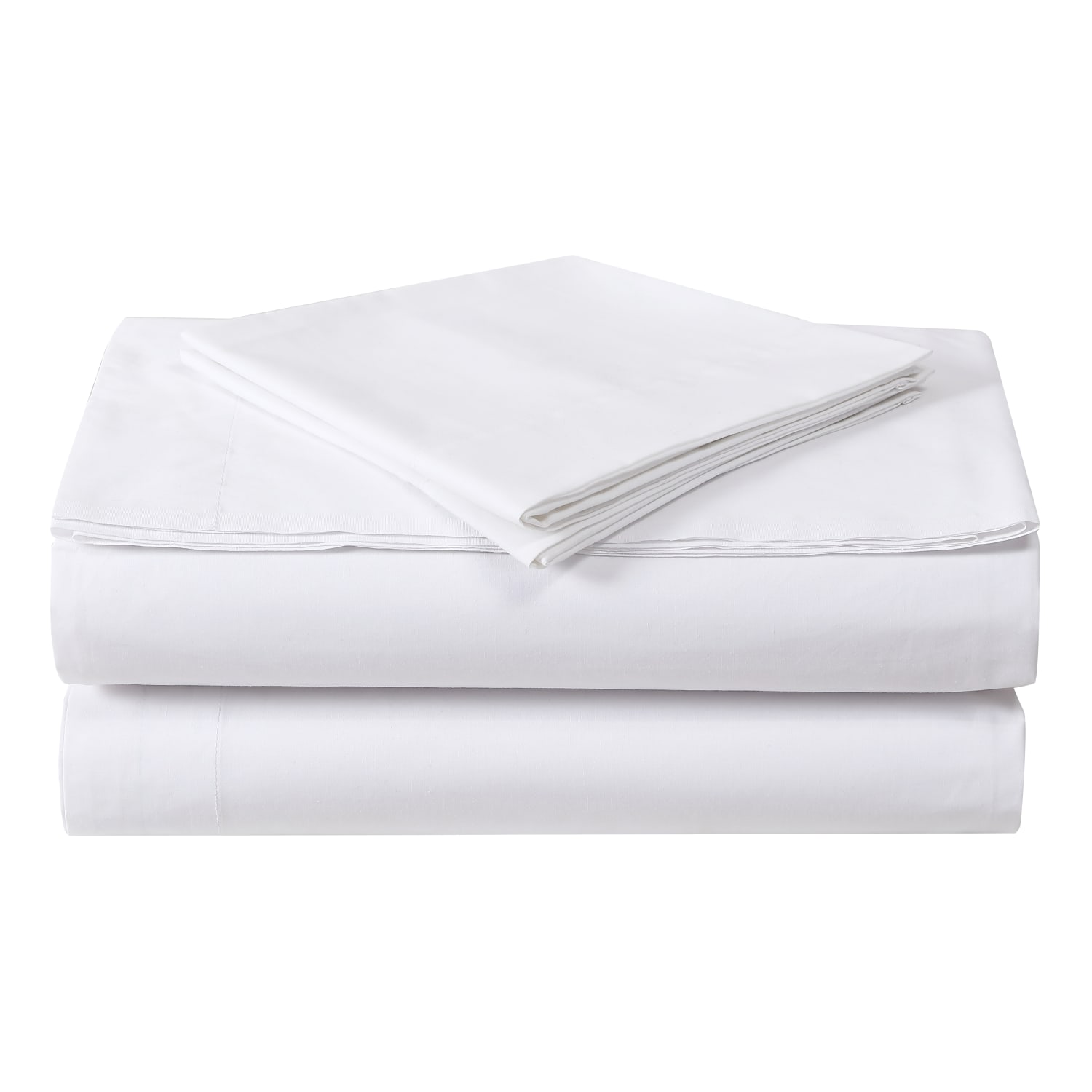 1888 Mills Lotus Extra-Deep Queen Fitted Sheets, 60inx 80inx 15in, White, Case of 24