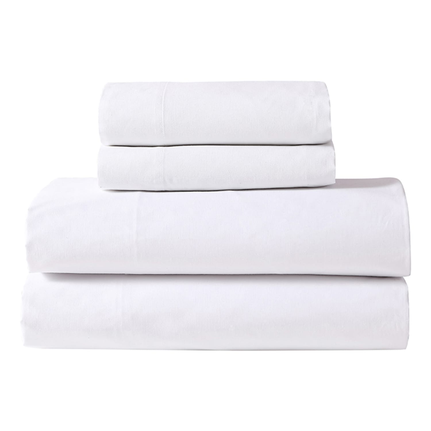 1888 Mills Lotus Extra-Deep Queen Fitted Sheets, 60in x 80in x 15in, White, Pack Of 24 Sheets - Image 3