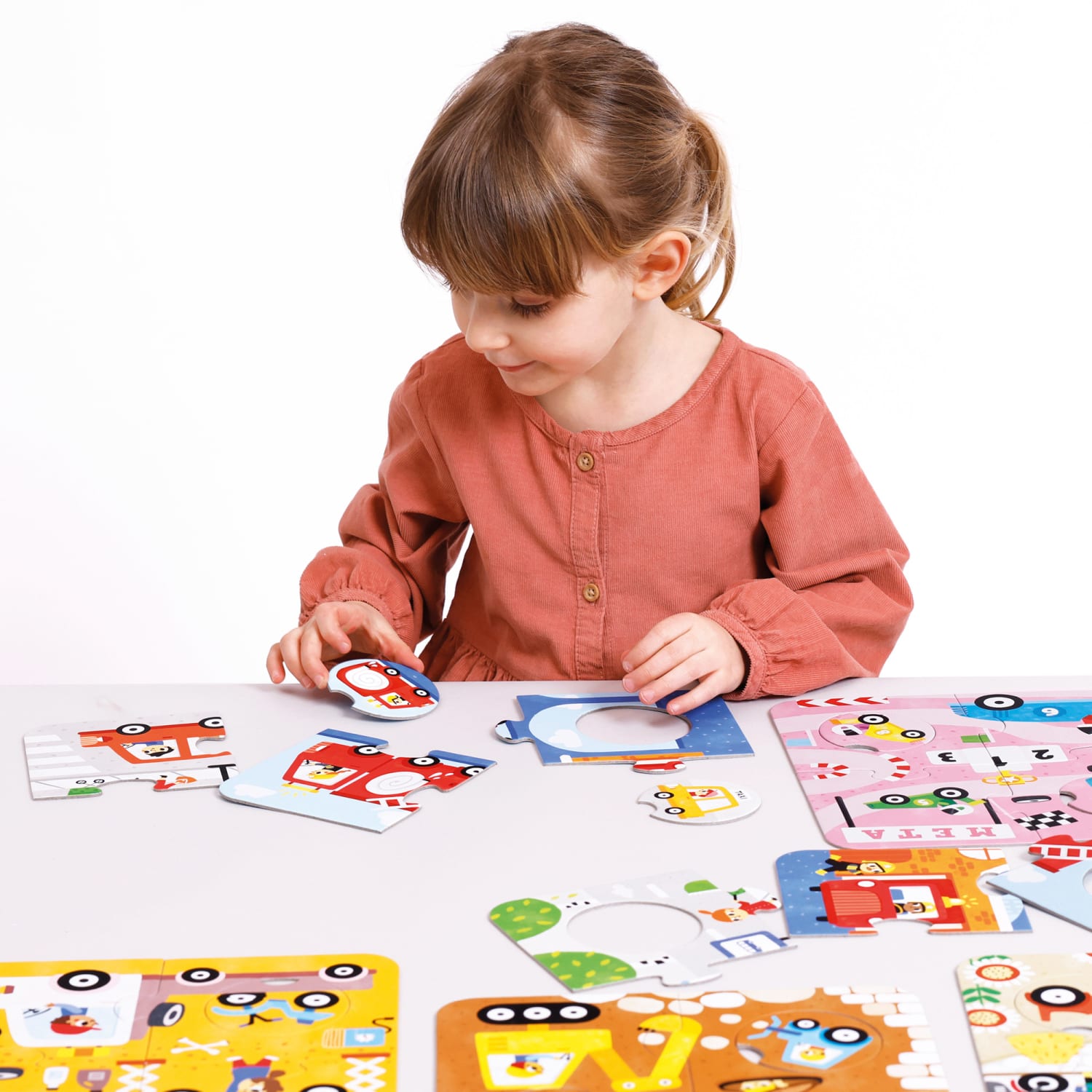 Banana Panda Match The Vehicles Puzzles, 6 Puzzles, Ages 2+ - Image 6