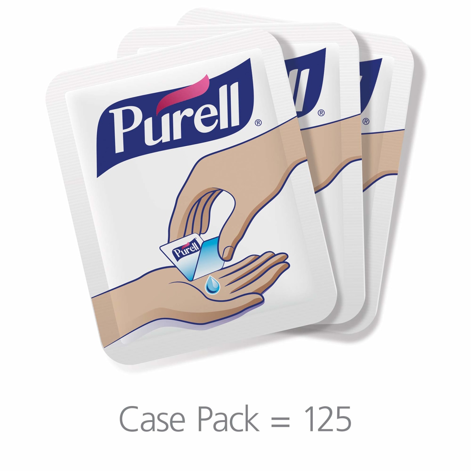PURELL SINGLES Advanced Gel Hand Sanitizer Packets, 1.2 mL, Unscented, Pack Of 125 Packets - Image 3