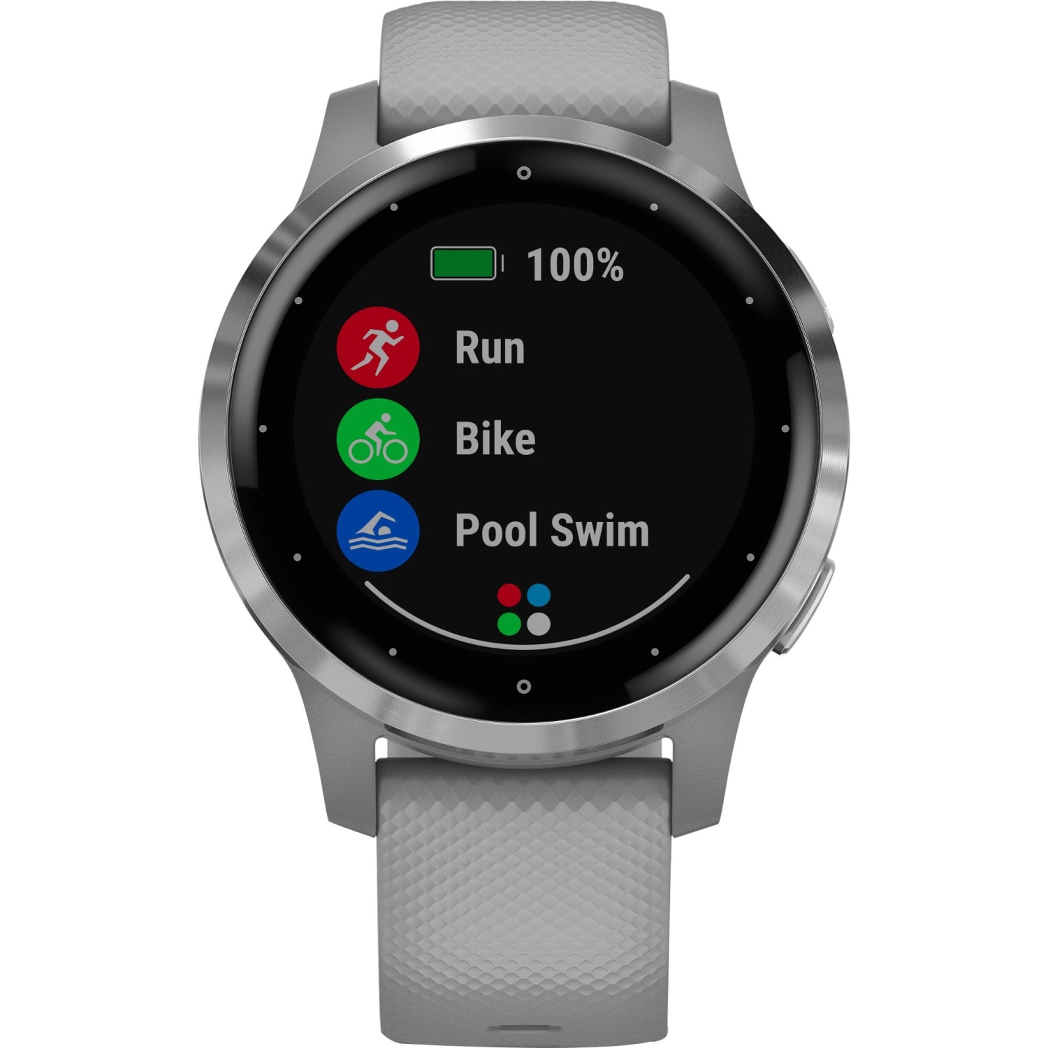 Garmin vi≠voactive 4S GPS Watch, Silver - Image 3