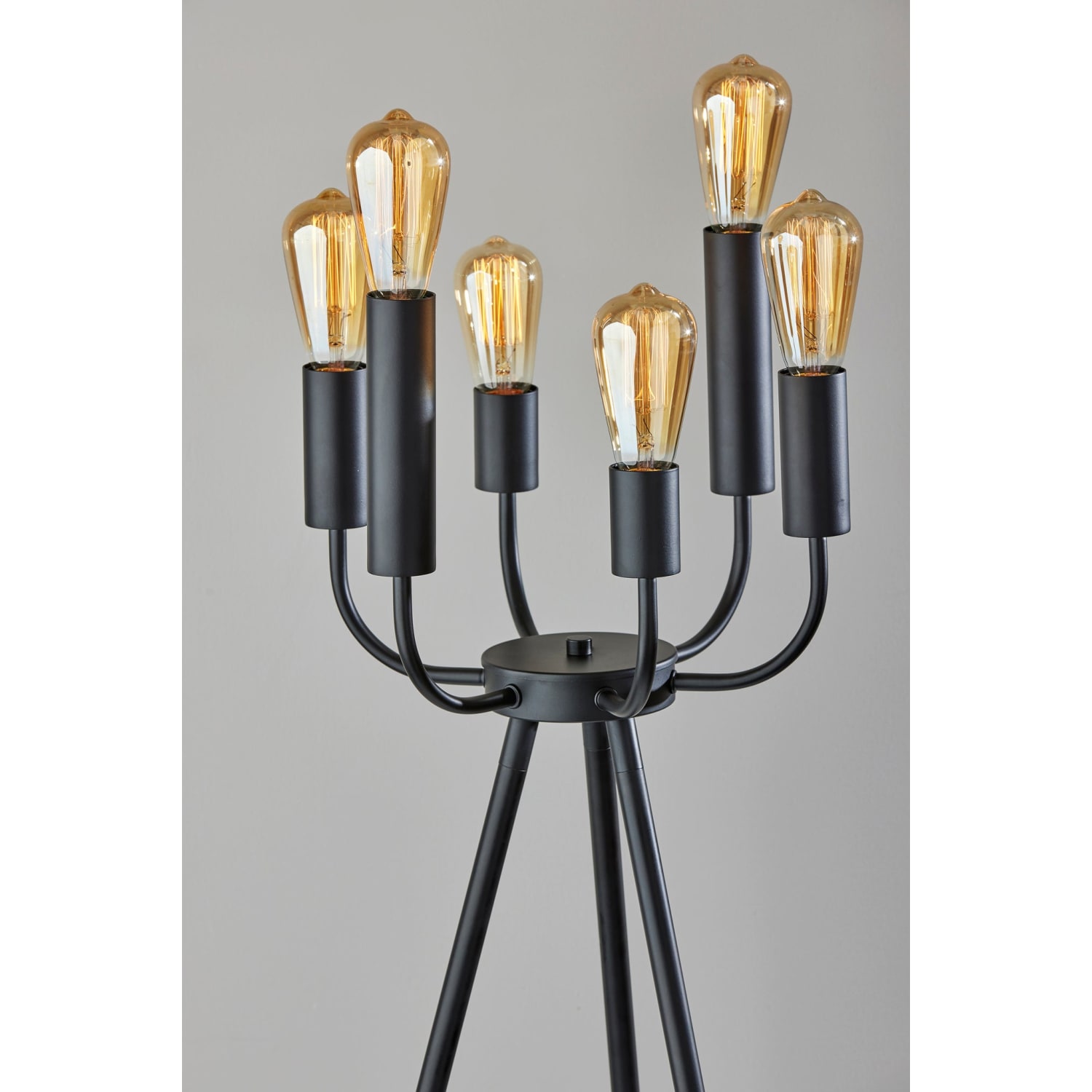 Adesso Rory Floor Lamp, 55inH, Black - Image 6