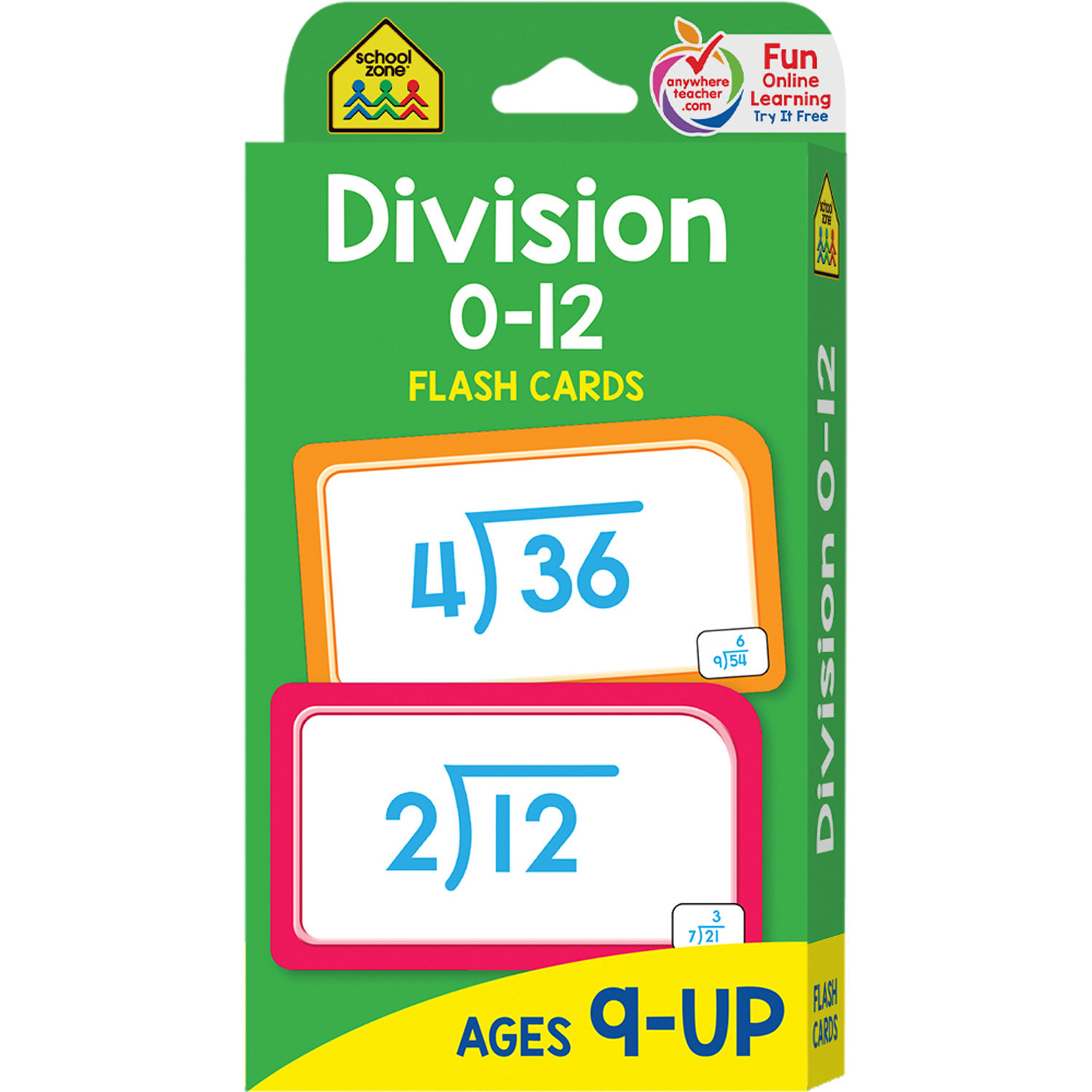 School Zone Publishing Division 0-12 Flash Cards, Set Of 6 Packs - Image 3
