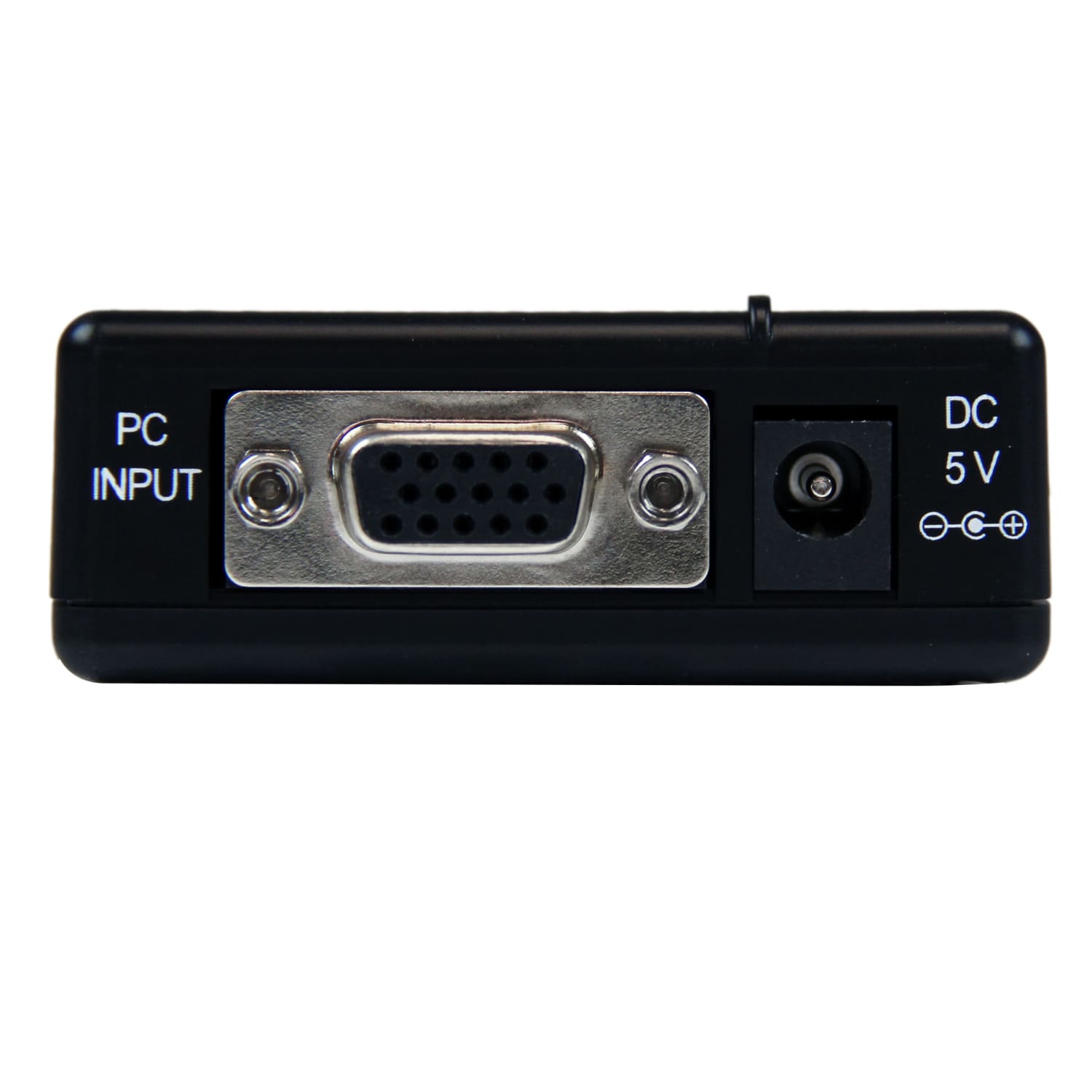StarTech.com High Resolution VGA to Composite (RCA) or S-Video Converter - PC to TV Video Adapter - 1600x1200 RGB to TV (VGA2VID) - Video converter - VGA - composite video, S-video - black - Image 3