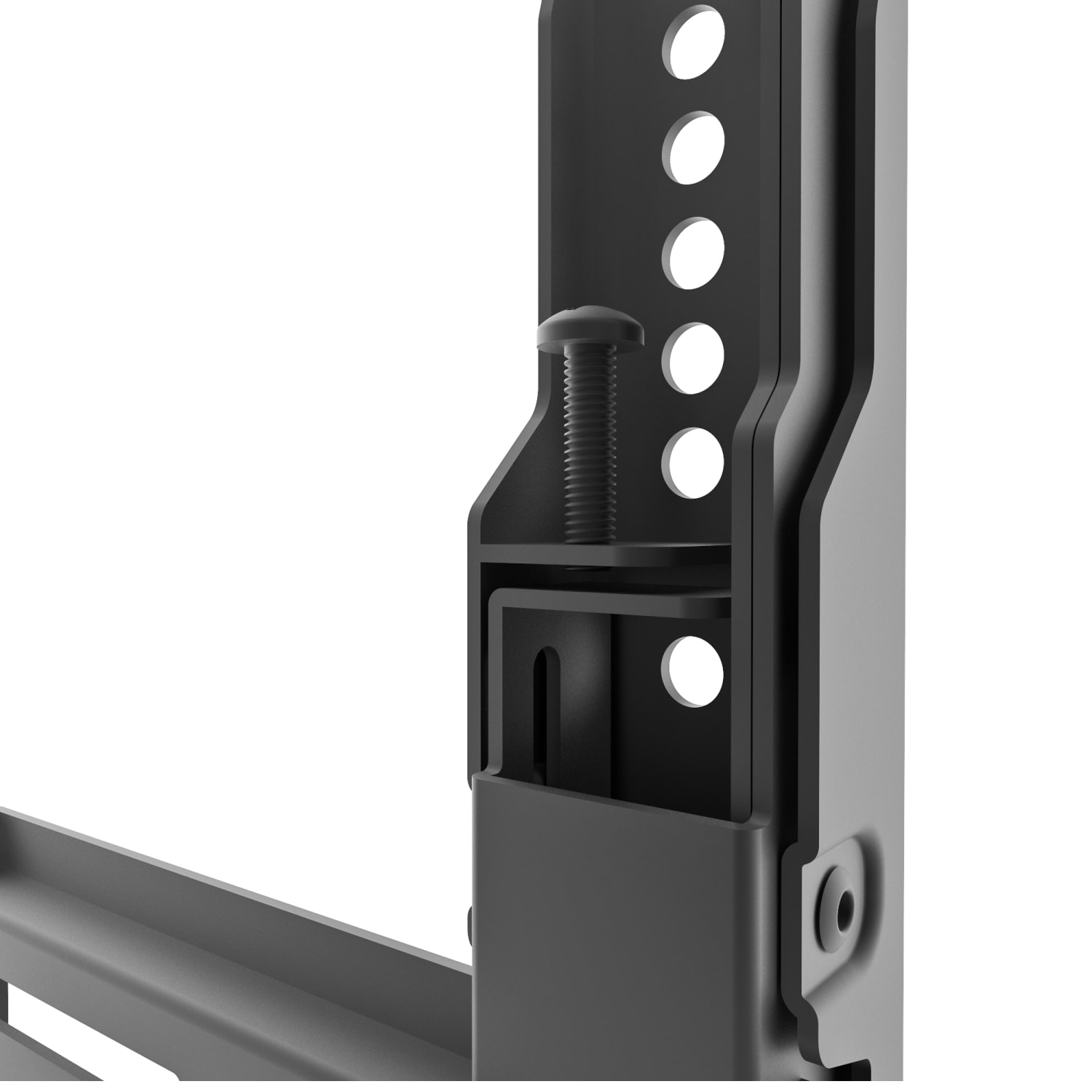 Kanto PF300 Wall Mount for Flat Panel Display - Black - 1 Display(s) Supported - 90in Screen Support - PF300 - Image 5