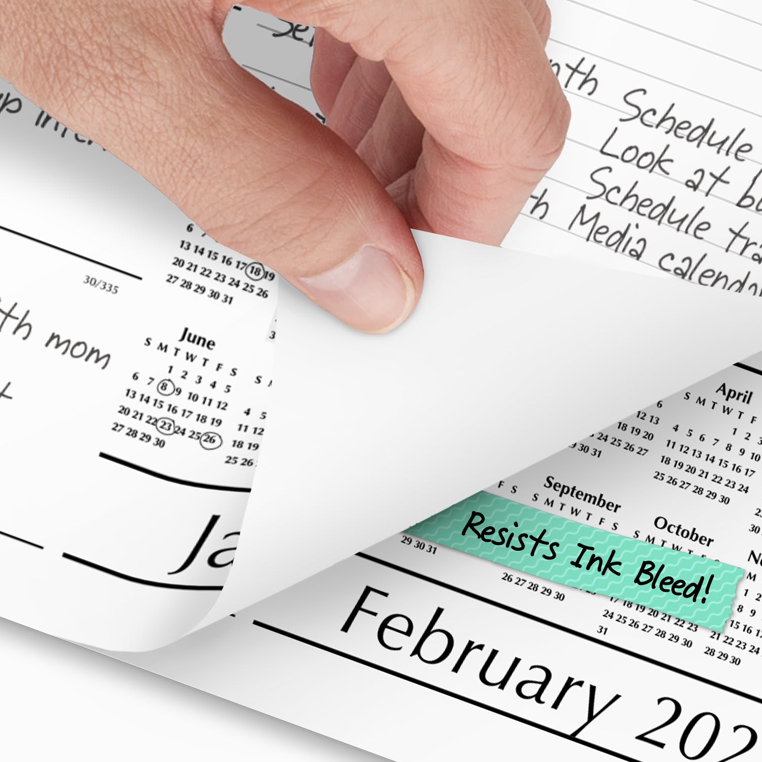 AT-A-GLANCE 2027 Monthly Desk Pad Calendar, Compact, 17 3/4in x 11in - Image 4