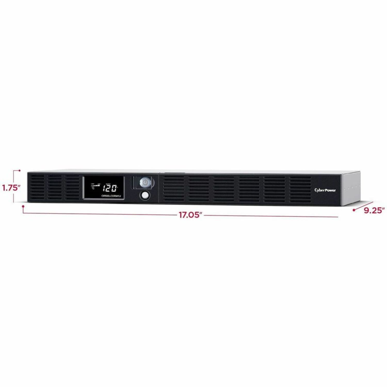 CyberPower Smart App LCD UPS Series, Black, OR500LCDRM1U - Image 5