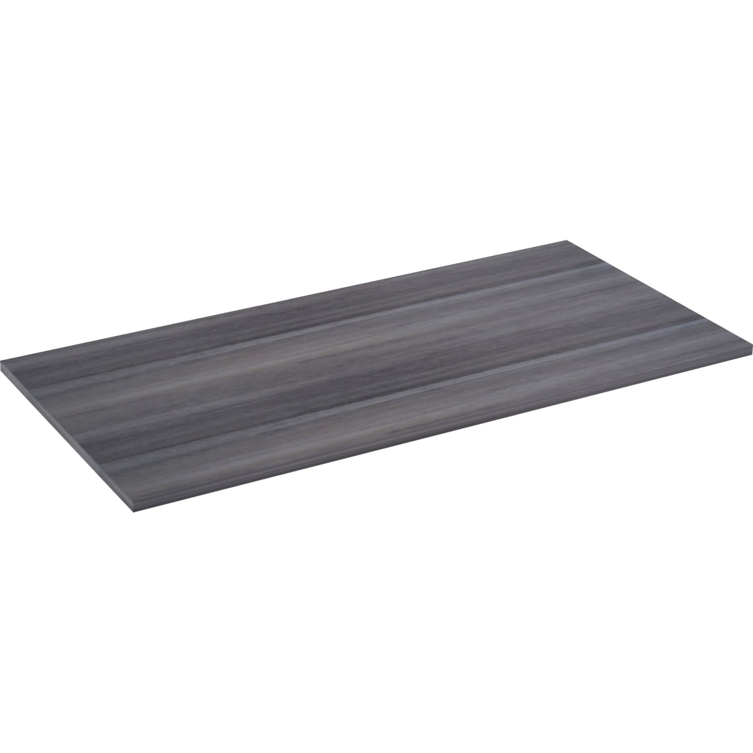 Lorell Relevance Series Desk Top, 60inW x 29 1/2inD, Charcoal - Image 3