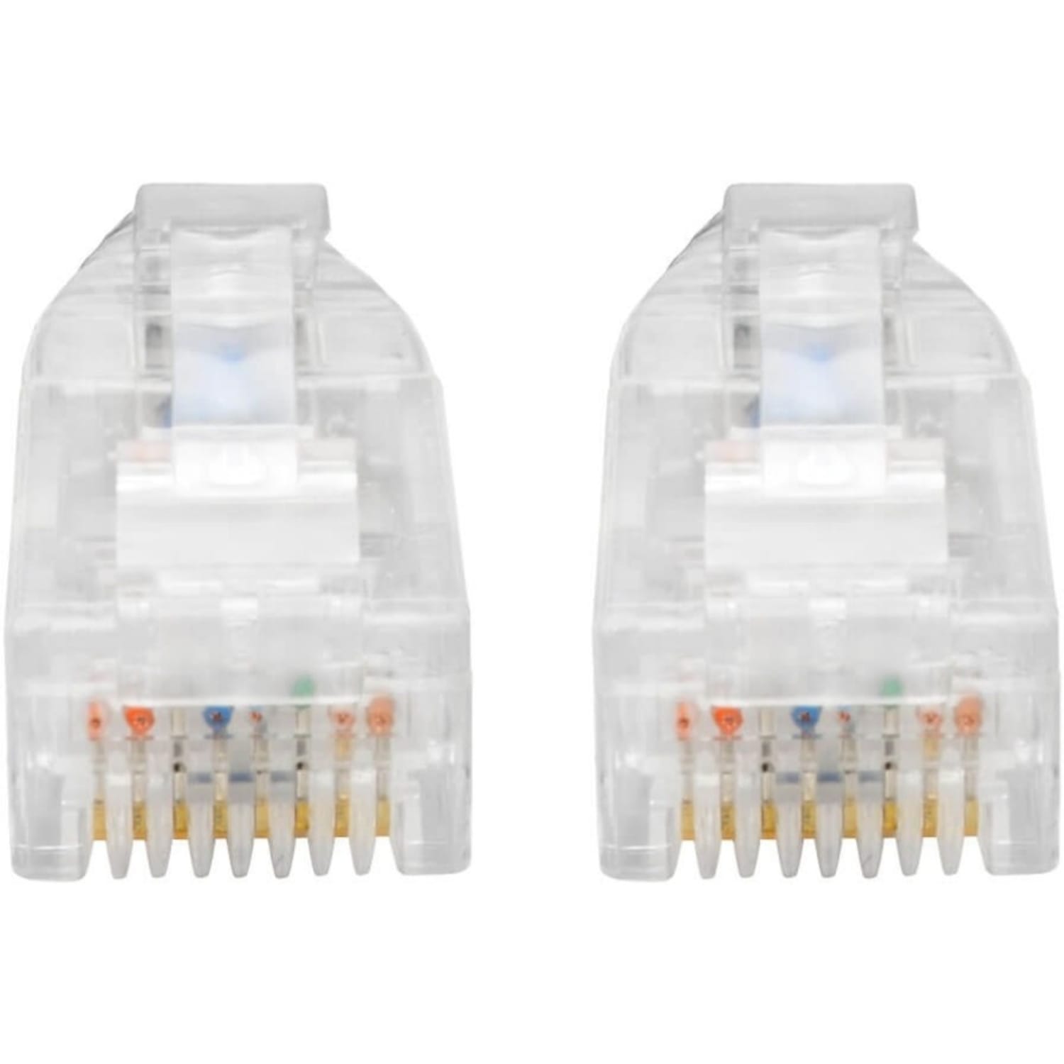 Tripp Lite Cat6 UTP Patch Cable (RJ45) - M/M, Gigabit, Snagless, Molded, Slim, Blue, 10 ft. - First End: 1x R - N201S10BL - Image 4