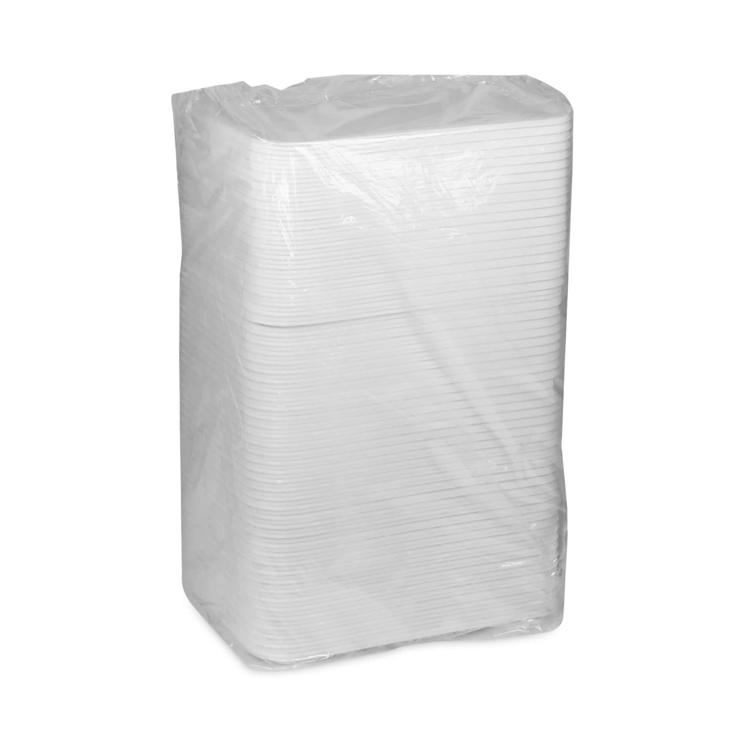Pactiv Evergreen Foam Trays, Supermarket, #1216, 16-1/4in x 12-5/8in x 5/8in, White, Pack Of 100 Trays - Image 4