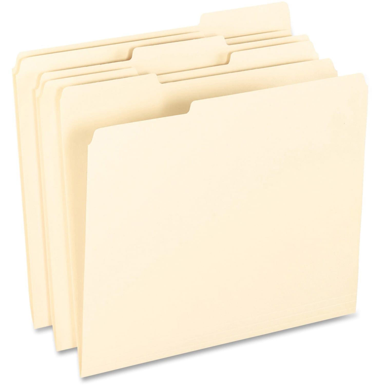 Pendaflex Smart Shield File Folders, Letter Size, Manila, 1/3 Cut Tabs - Image 3