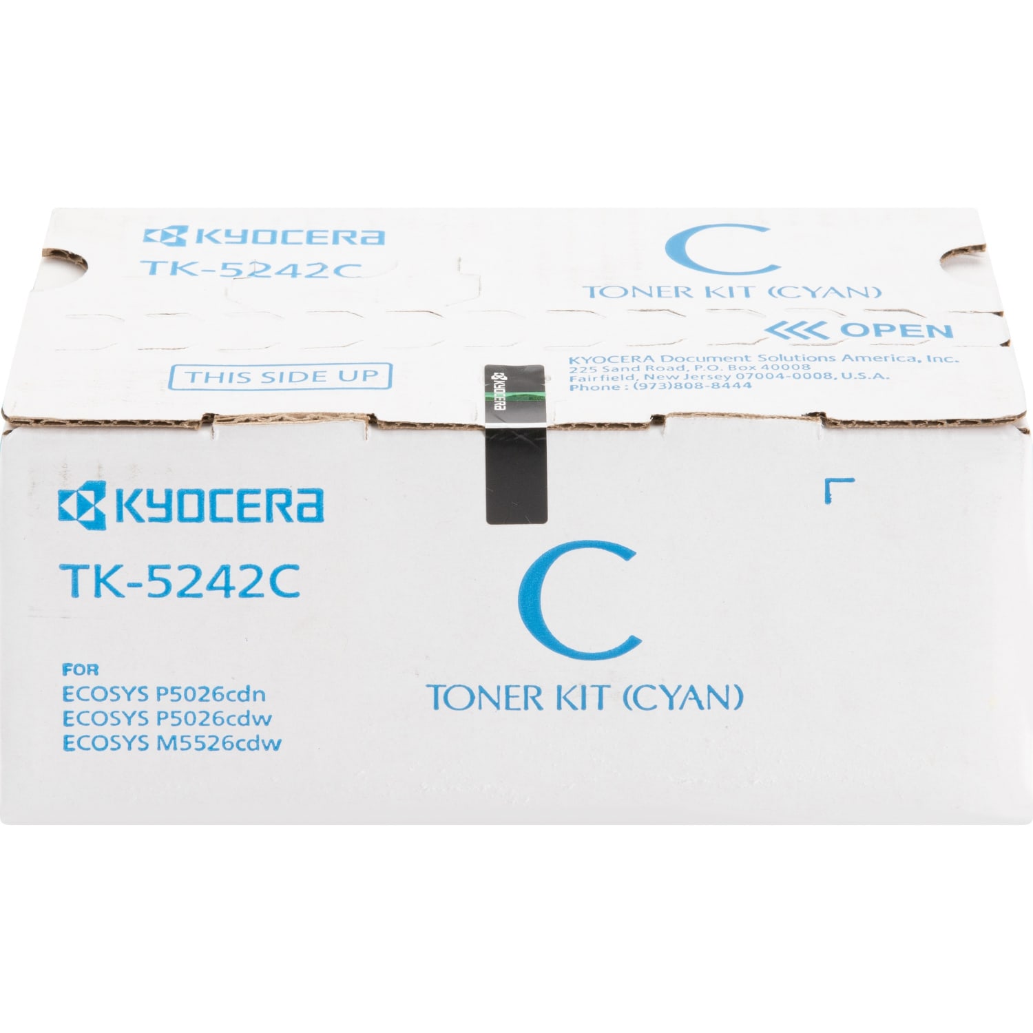 Kyocera TK 5242C - Cyan - original - toner cartridge - for ECOSYS M5526cdn, M5526cdw, P5026cdn, P5026cdw - Image 3