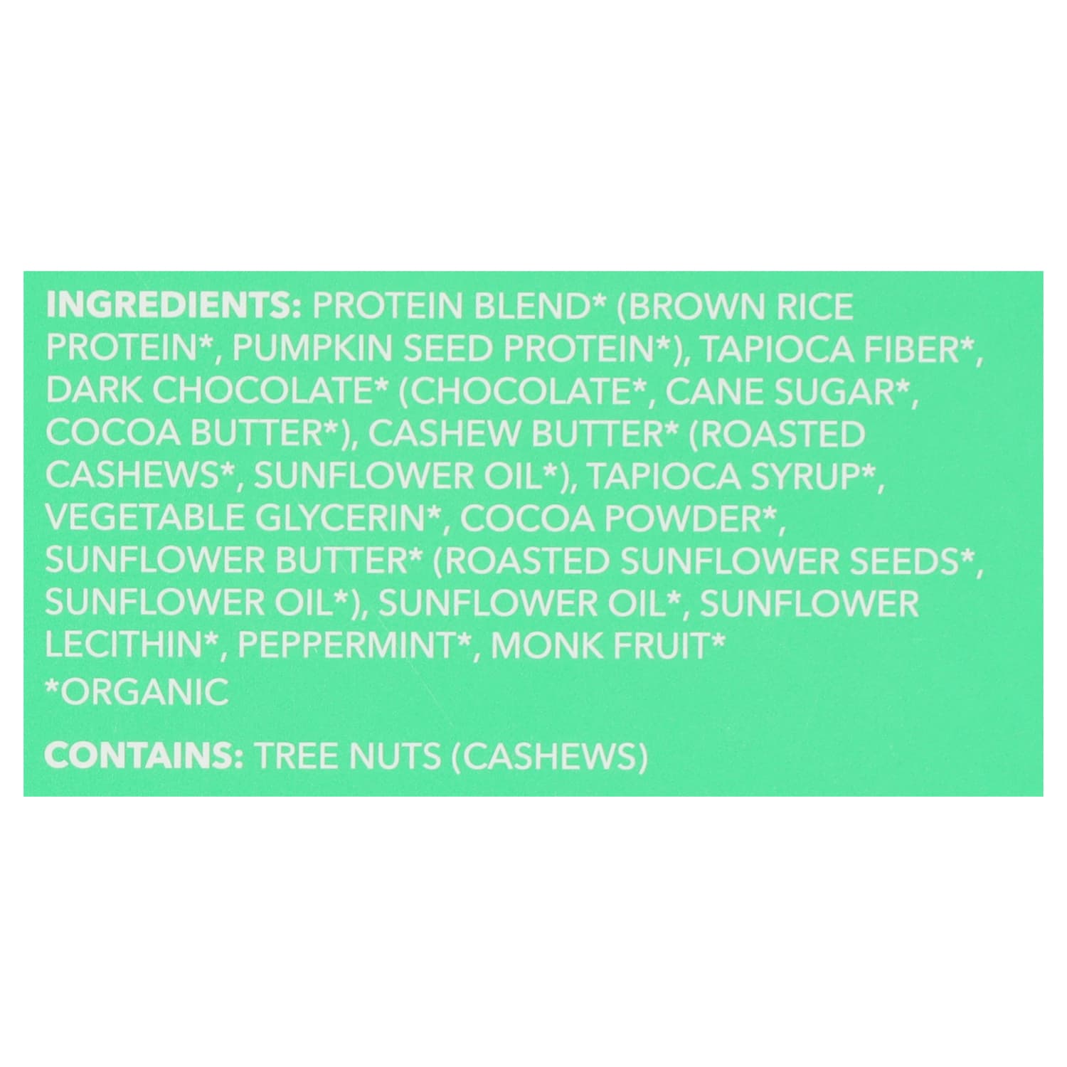 Aloha Plant Protein Bars, Organic Chocolate Mint, 1.98 Oz, Total Qty 12 - Image 3