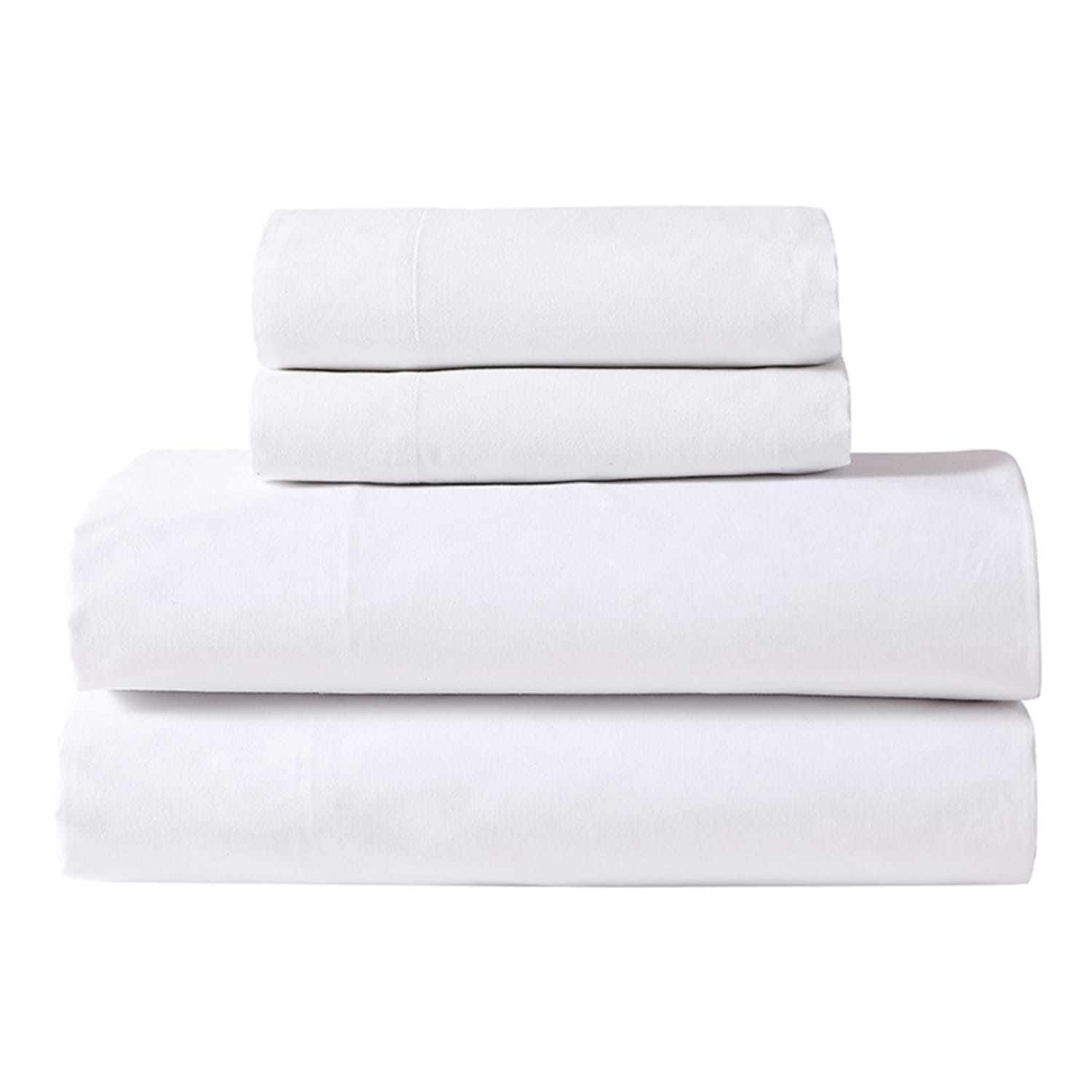 1888 Mills Dependability King Flat Sheets, 108in x 110in, White, Case of 12 - Image 3