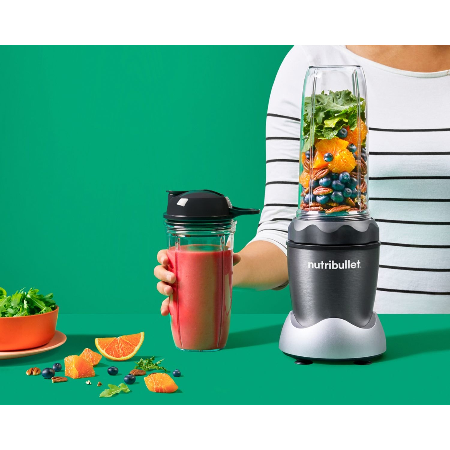 NutriBullet NB-50100C PRO Single-Serve Blender, Black - Image 4