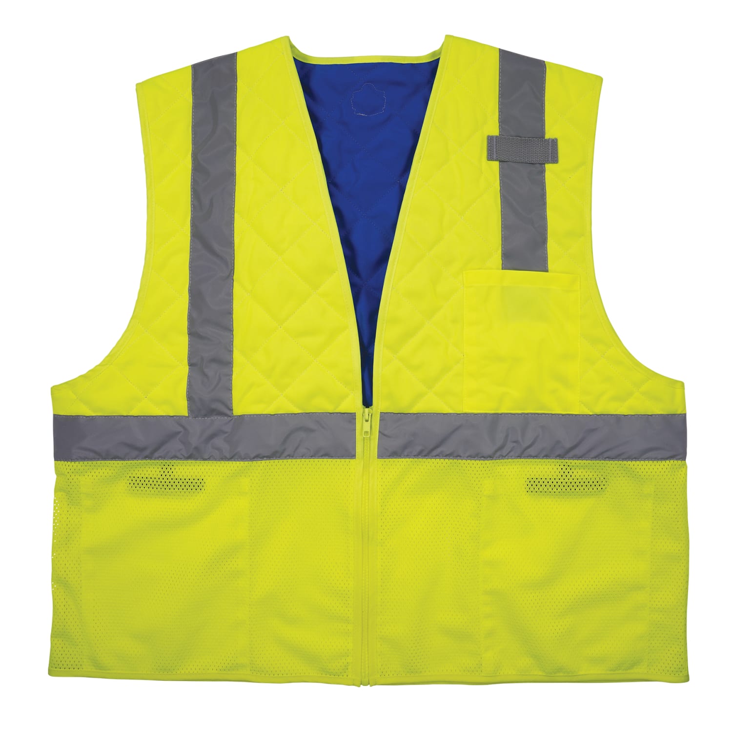 Ergodyne Chill-Its 6668 Hi-Vis Safety Cooling Vest, Large, Lime