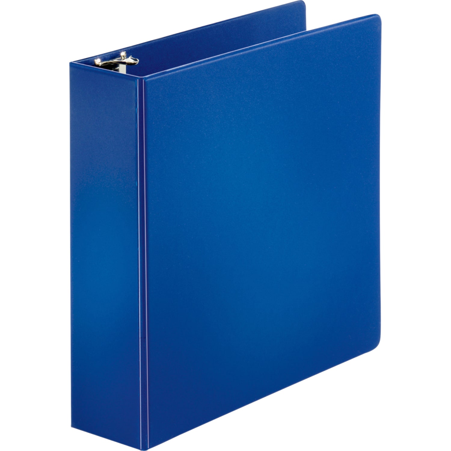 Business Source Basic 3-Ring Binder, 3in Round Rings, Dark Blue - Image 6