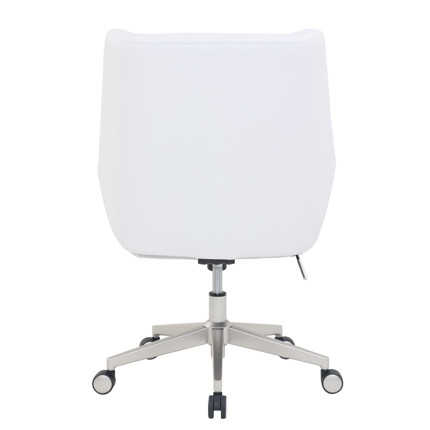 Serta SitTrue Montair Faux Leather Mid-Back Manager Chair, White - Image 5
