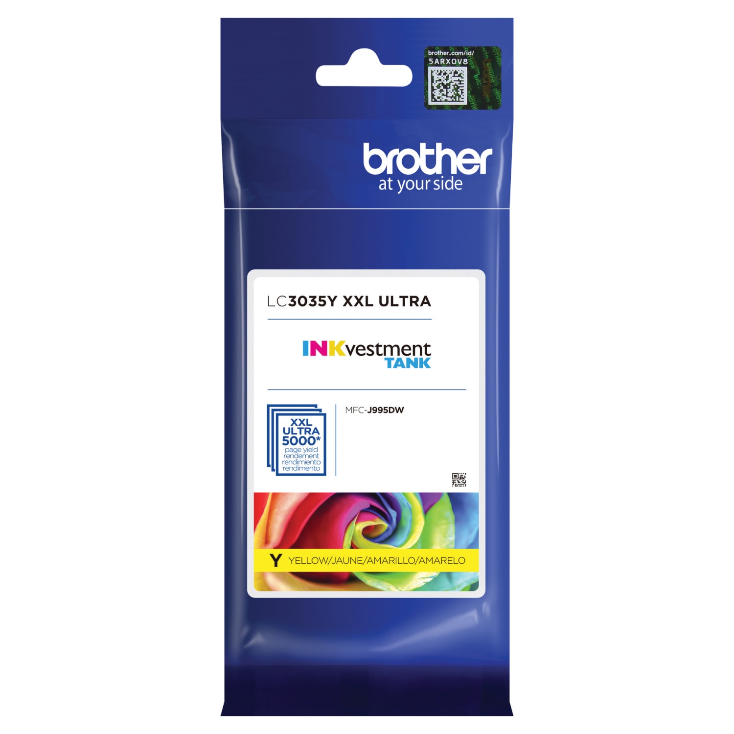 Brother LC3035 INKvestment Yellow Extra-High-Yield Ink Tank, LC3035Y - Image 3