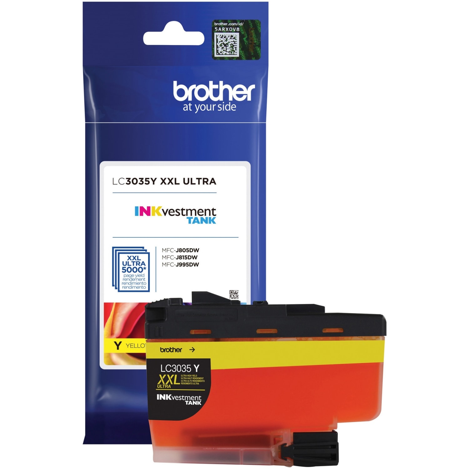 Brother LC3035 INKvestment Yellow Extra-High-Yield Ink Tank, LC3035Y - Image 6