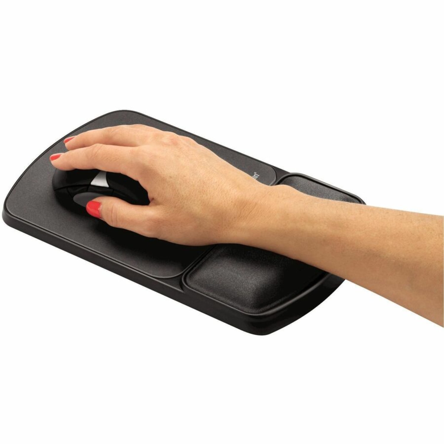 Fellowes Mouse Pad/Wrist Support with Microban Protection, Graphite - Image 5