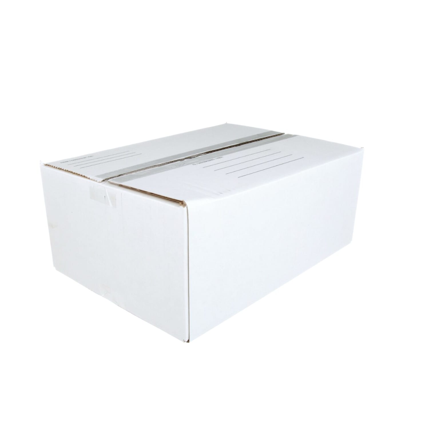 Scotch Mailing Box, 14in x 10in x 5 1/2in, White - Image 3