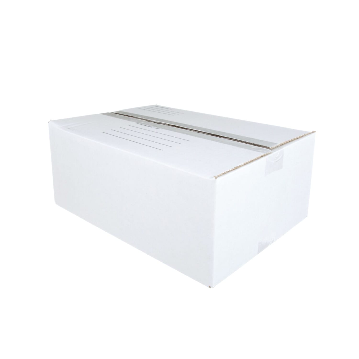 Scotch Mailing Box, 14in x 10in x 5 1/2in, White - Image 4