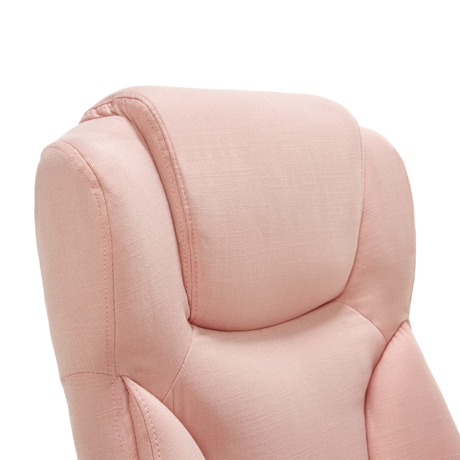 Serta Style Hannah II High Back Office Chair Microfiber Harvard PinkBlack PopularChairscom