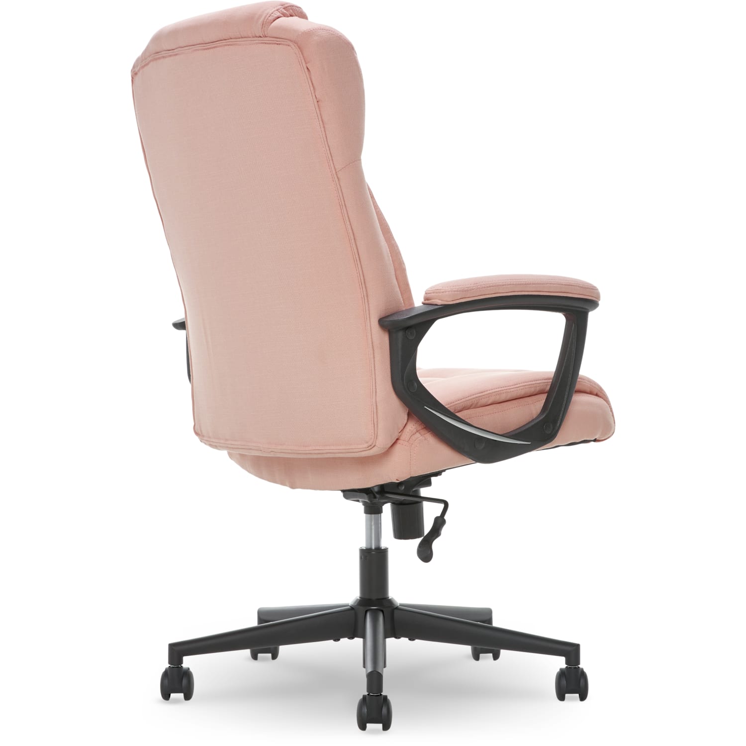 Serta Style Hannah II High Back Office Chair Microfiber Harvard PinkBlack PopularChairscom