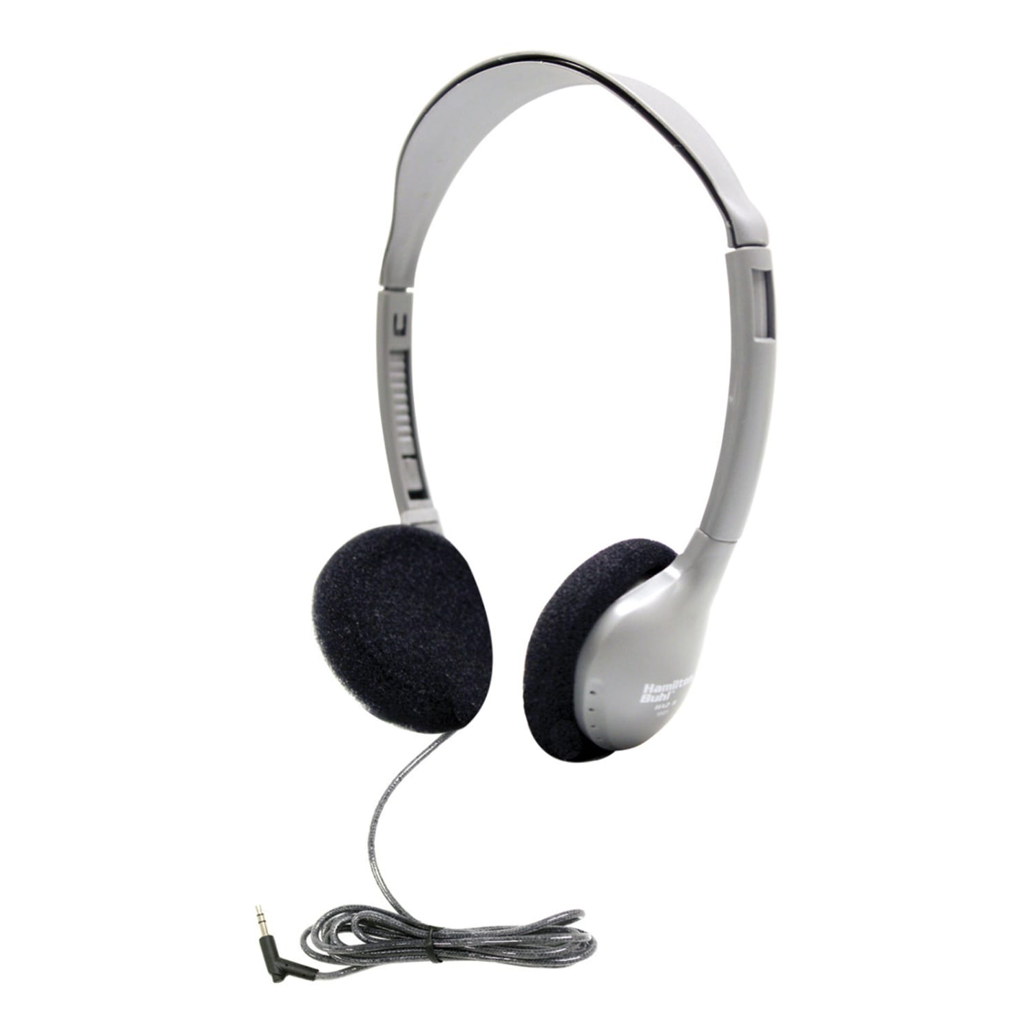 HamiltonBuhl Personal On-Ear Stereo Headphones, Black/Gray, Pack Of 2 Headphones, HECHA2-2 - Image 3
