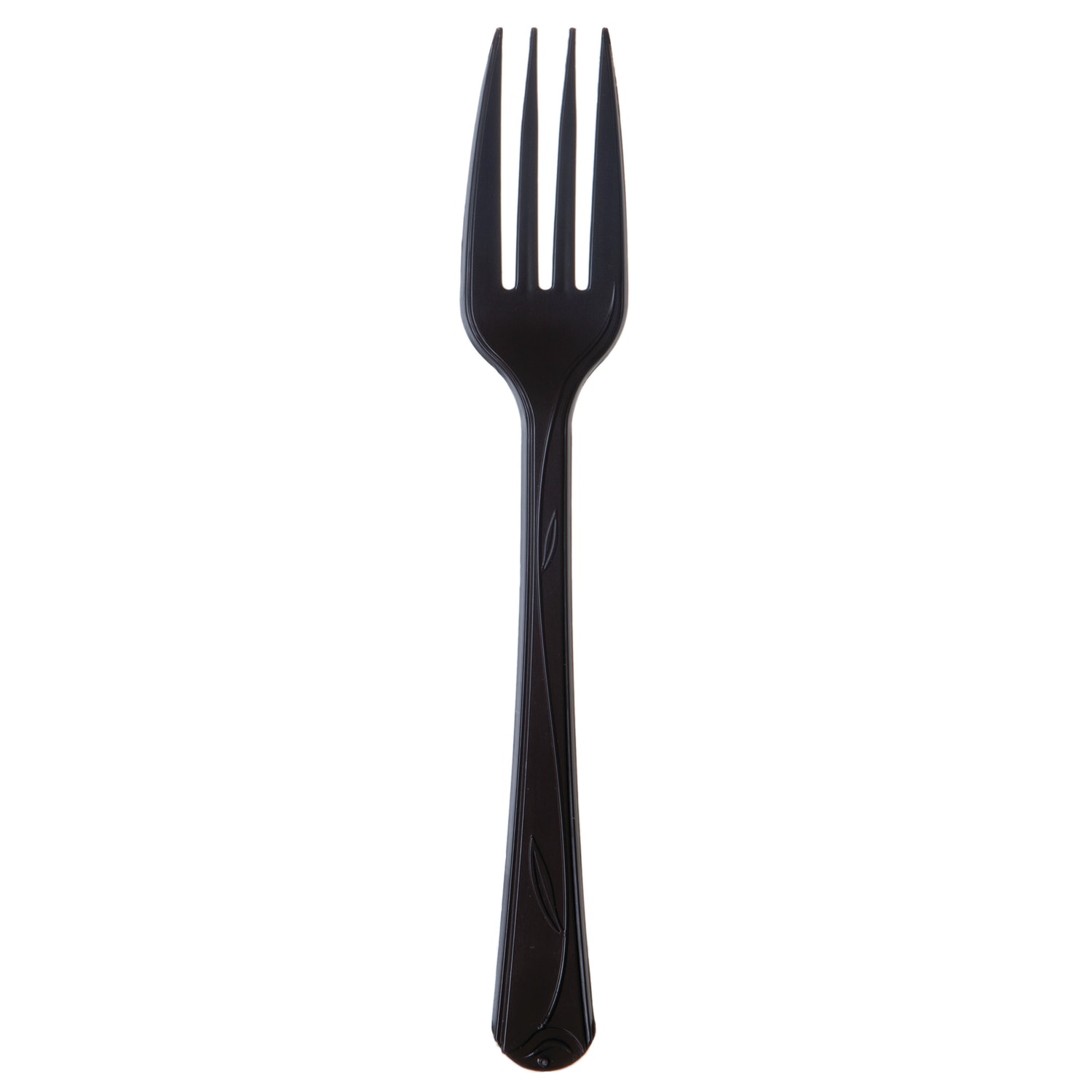 Eco-Products Vine Forks, 7in, Black, Pack Of 500 Forks