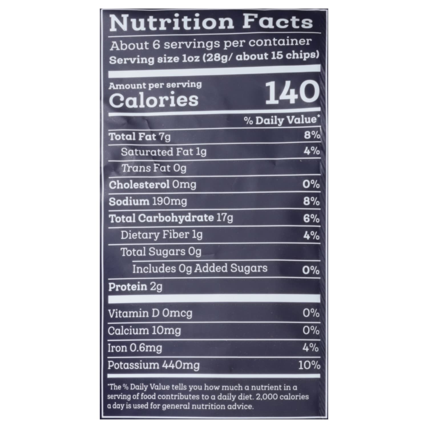 Siete Family Foods Kettle Cooked Potato Chips, Serrano Sea Salt & Vinegar, 5.5 Oz, Total Qty 6 - Image 6