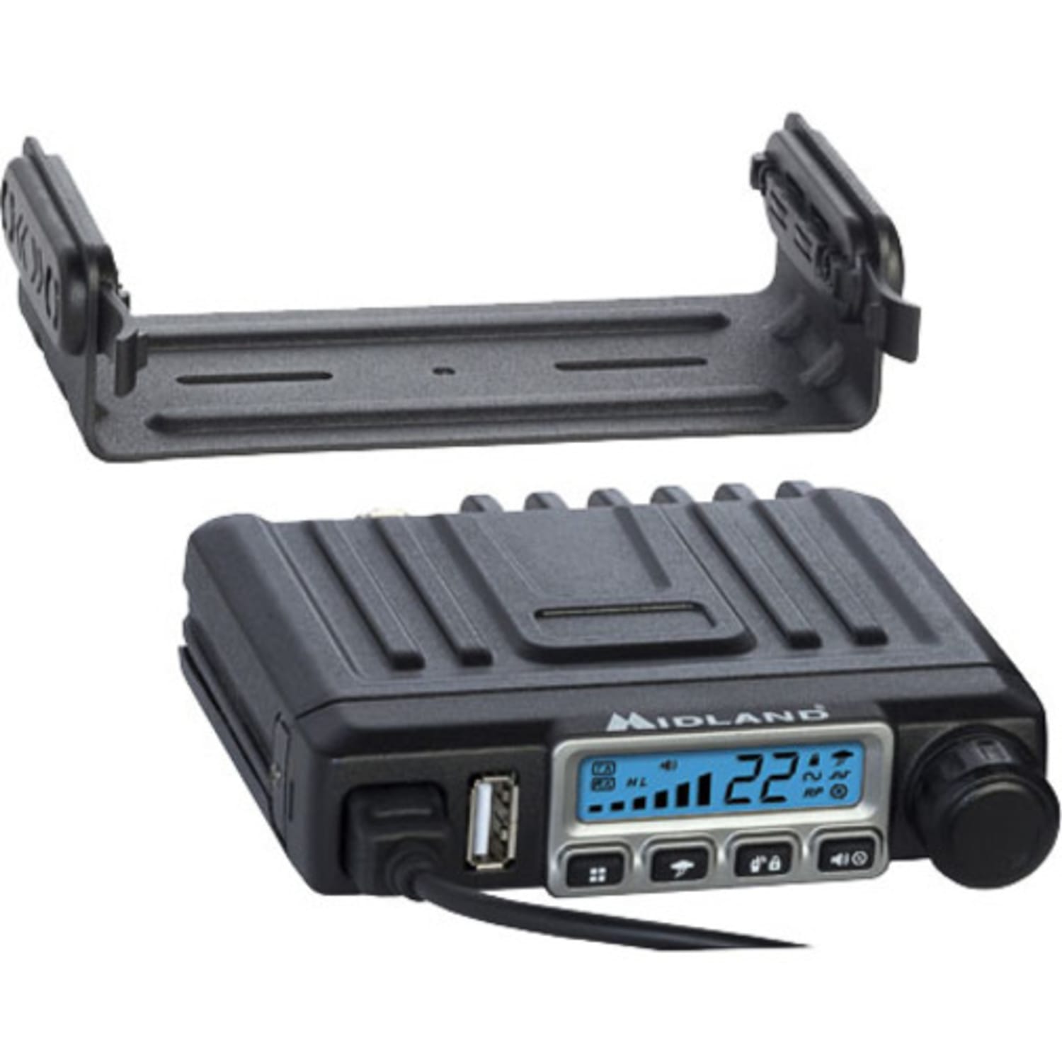 Midland MXT115 MicroMobile Two-Way Radio - For Walkie-talkie with NOAA All Hazard, Weather Disaster - UHF - 15 Weather - 15 W - Image 3