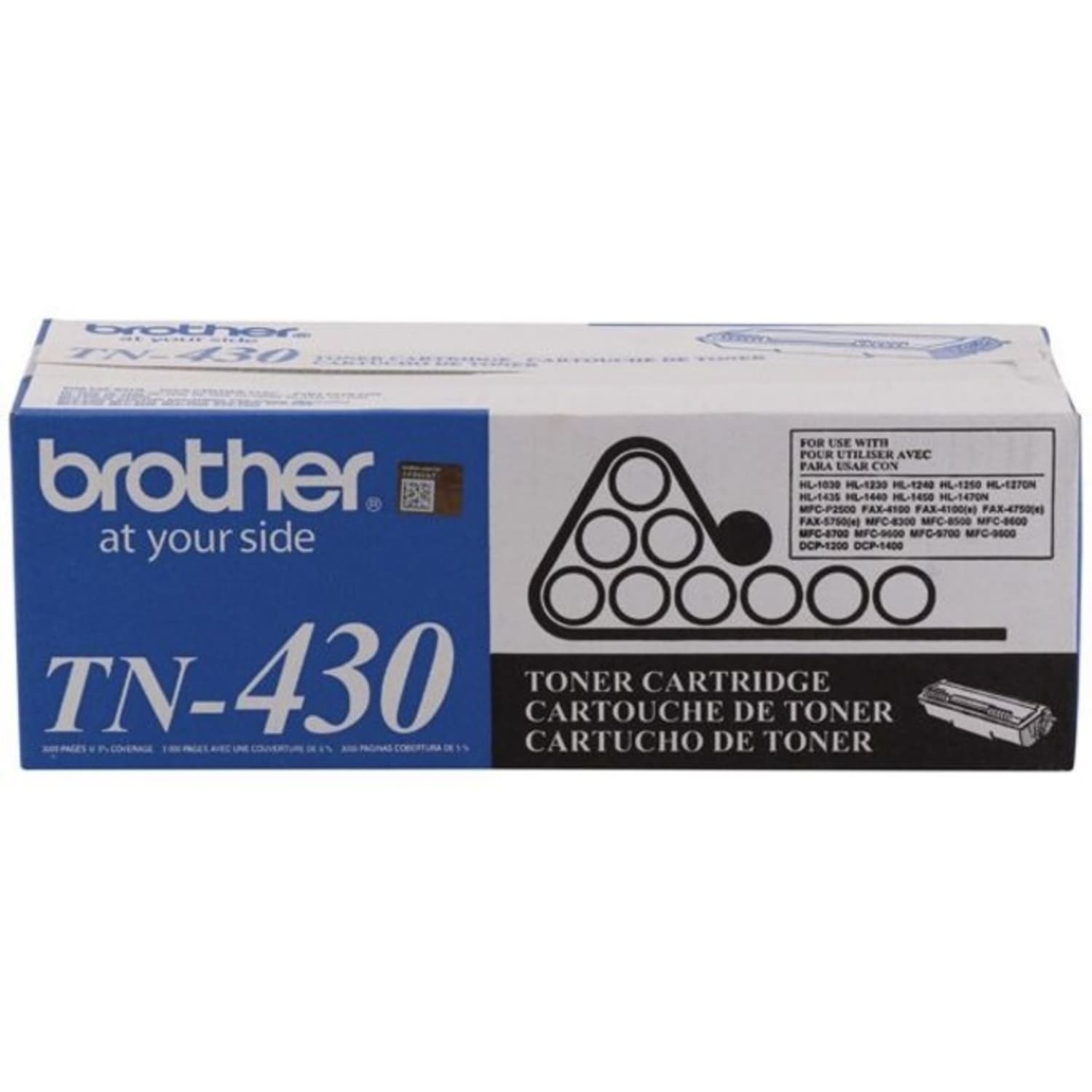 Brother TN-430 Black Toner Cartridge, TN-430BK - Image 4