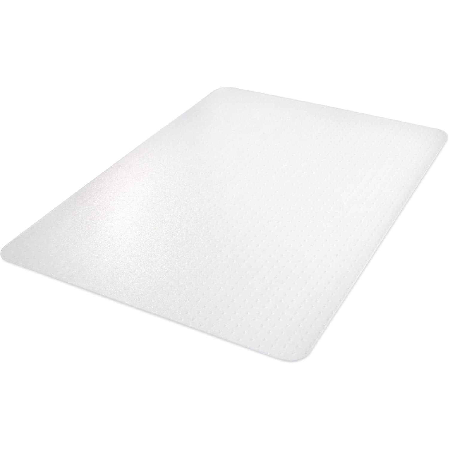 Lorell Big and Tall Polycarbonate Low Pile Studded Chair Mat, 36in x 48in - Image 5