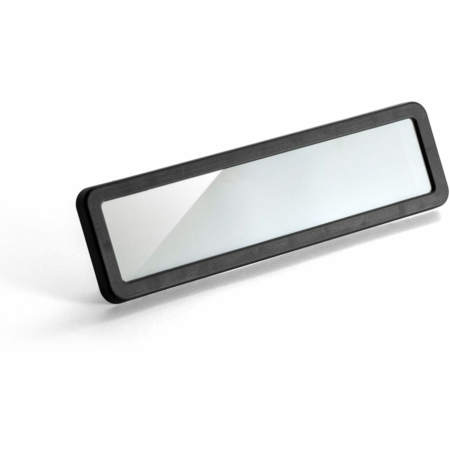 Lorell Recycled Cubicle Nameplate, 0.9inW x 2.7inH, Wall, Plastic, Black - Image 6