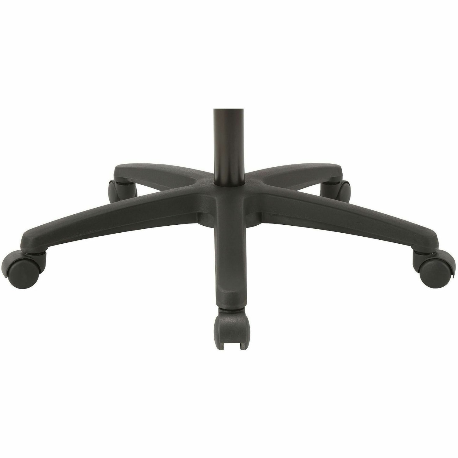 Lorell Executive Ergonomic Fabric Mid-Back Task Chair, Black - Image 6