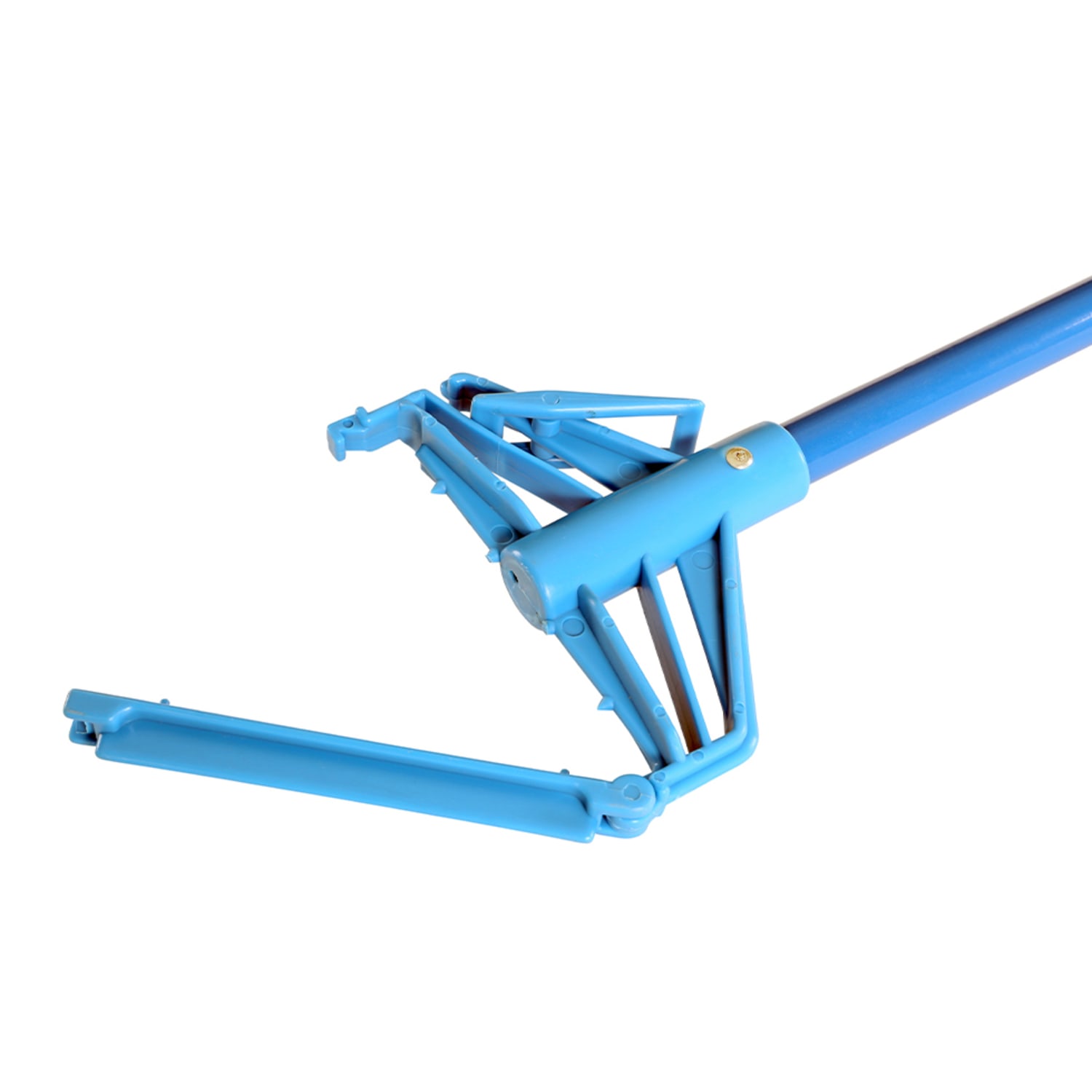 Globe Commercial Products Fiberglass Quick Release Mop Handle, 60in, Blue - Image 4