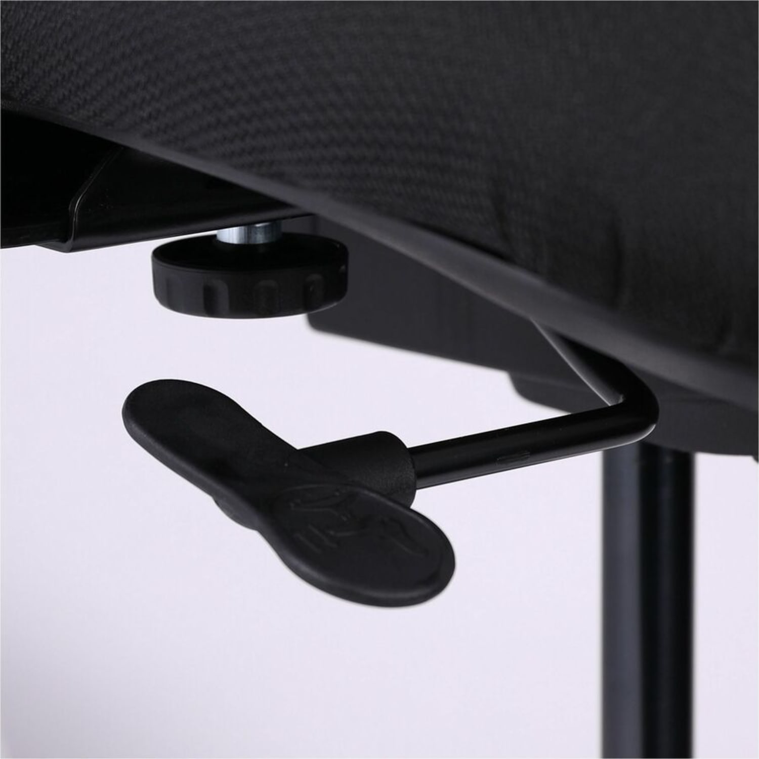 Lorell Ratchet Ergonomic MeshFabric Mid Back Drafting Stool Black PopularChairscom
