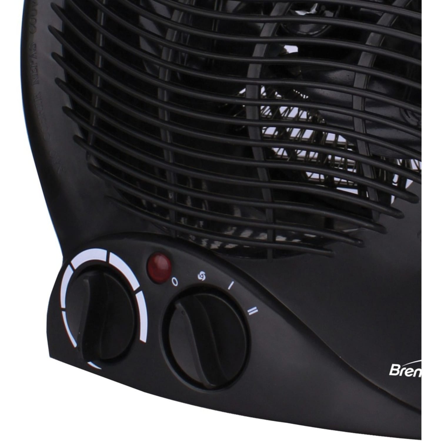 Brentwood H-F301BK Convection Heater - 750 W to 1500 W - 2 x Heat Settings - 1500 W - Indoor - Portable - Black - Image 5