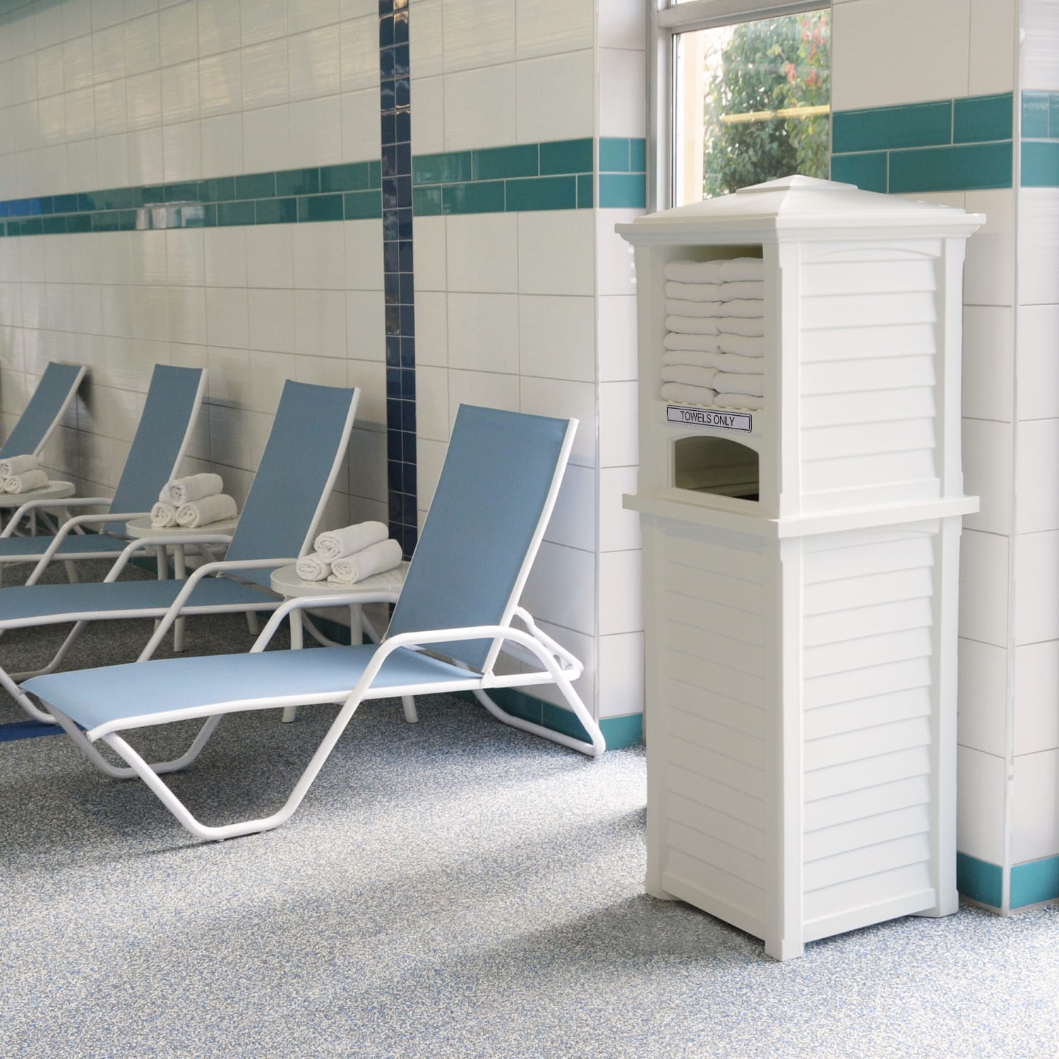 Mayne Lakeland Towel Valet, White - Image 3