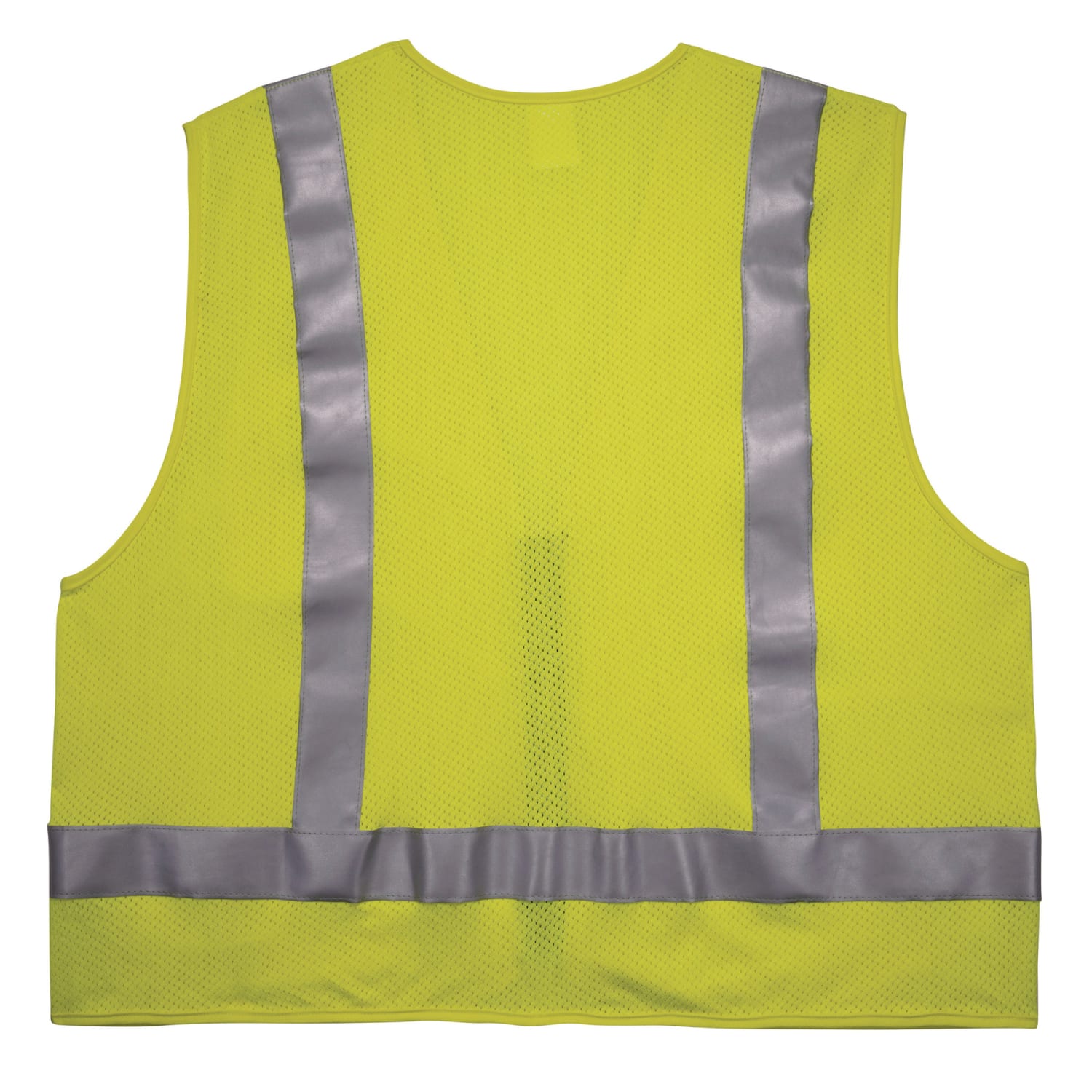 Ergodyne GloWear Flame-Resistant Hi-Vis Safety Vest, Class 2 Surveyors, 4X/5X, Lime, 8262FRZ - Image 3