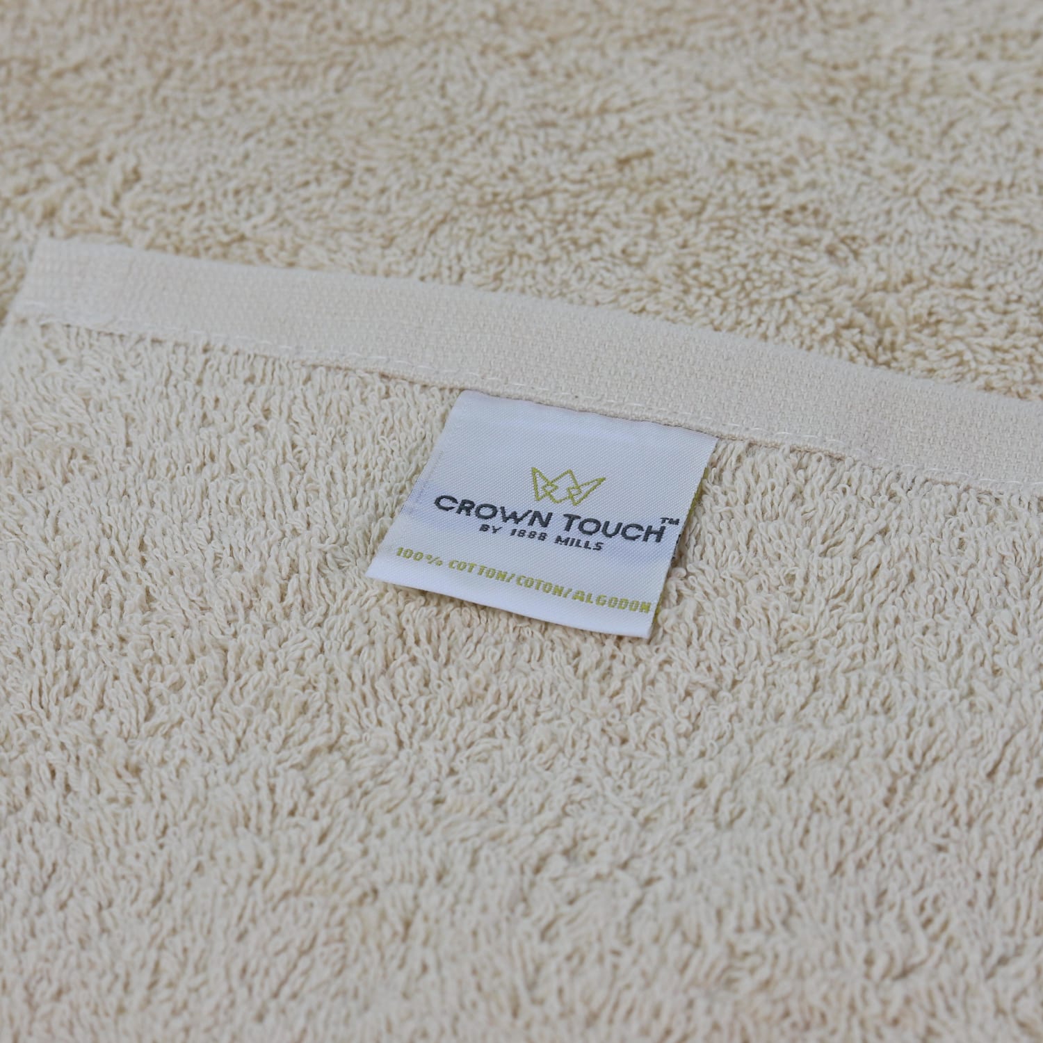 1888 Mills Crown Touch Hand Towels, 16in x 30in, Beige, Case of 120 - Image 5