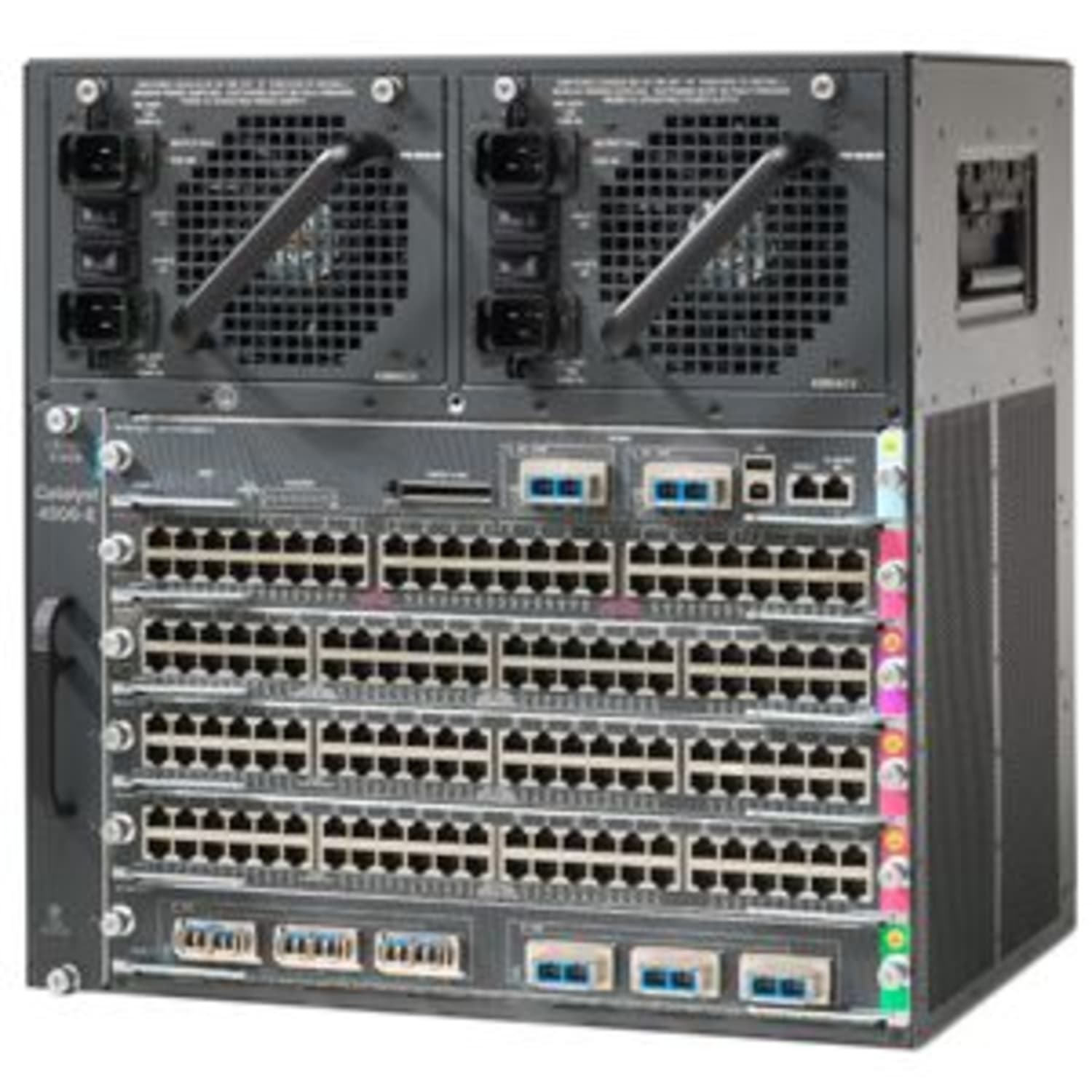 Cisco Catalyst 4506-E Switch Chassis with PoE - Manageable - 3 Layer Supported - PoE Ports - Rack-mountable - 90 Day Limited Warranty - Image 3