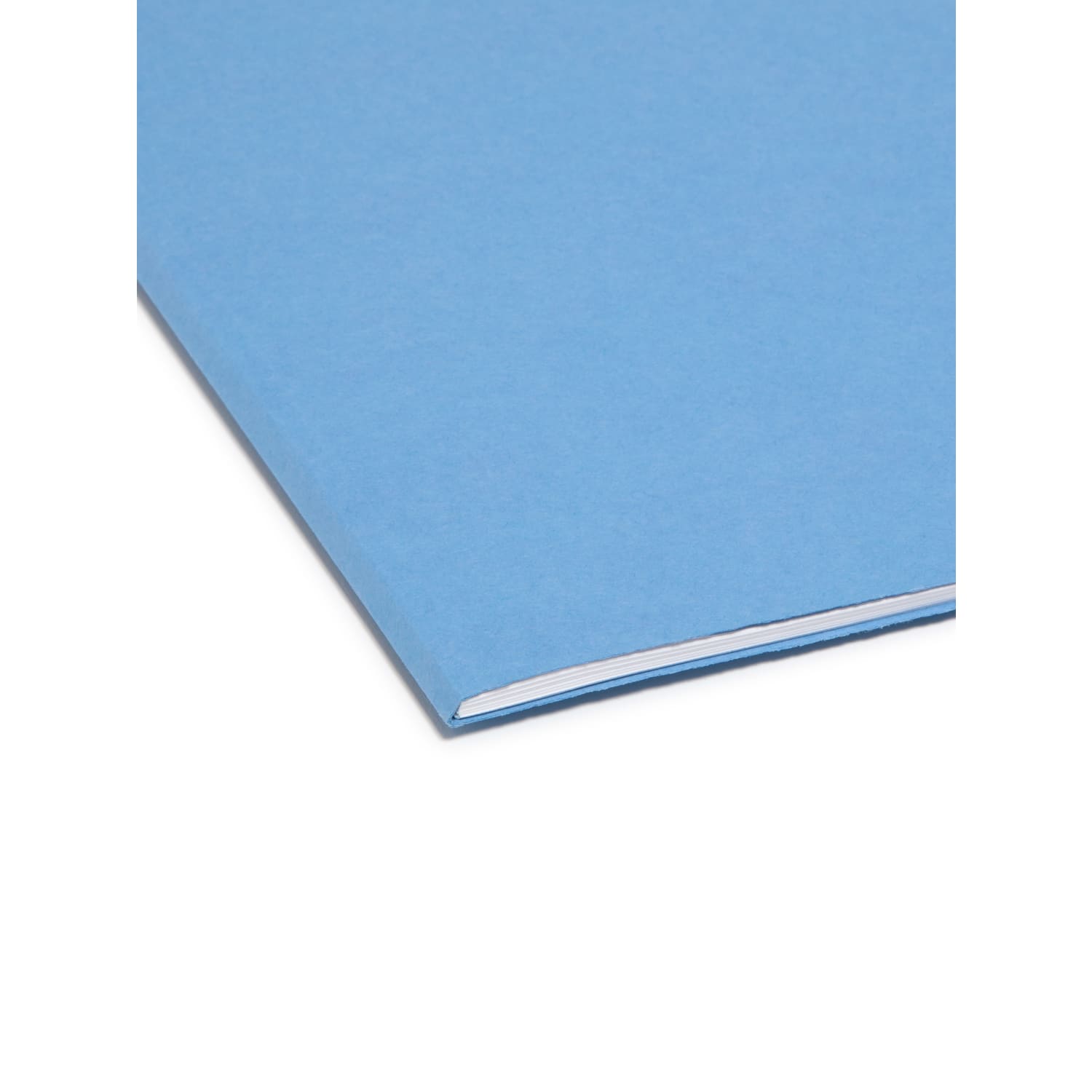 Smead Color File Folders, With Reinforced Tabs, Letter Size, 1/3 Cut, Blue, Box Of 100 - Image 6