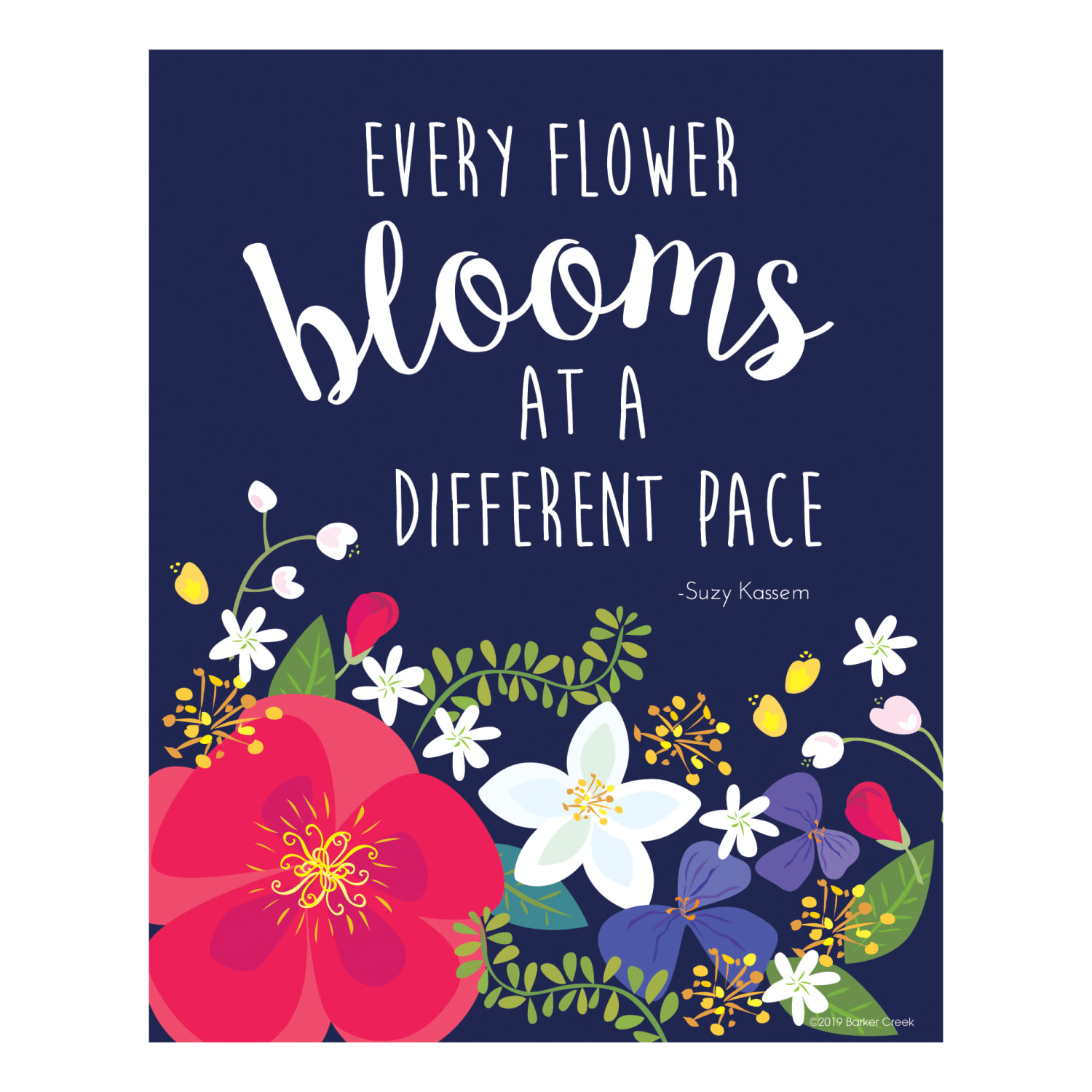 Barker Creek Art Print Set, 8in x 10in, Petals & Prickles, Set Of 4 Prints - Image 5