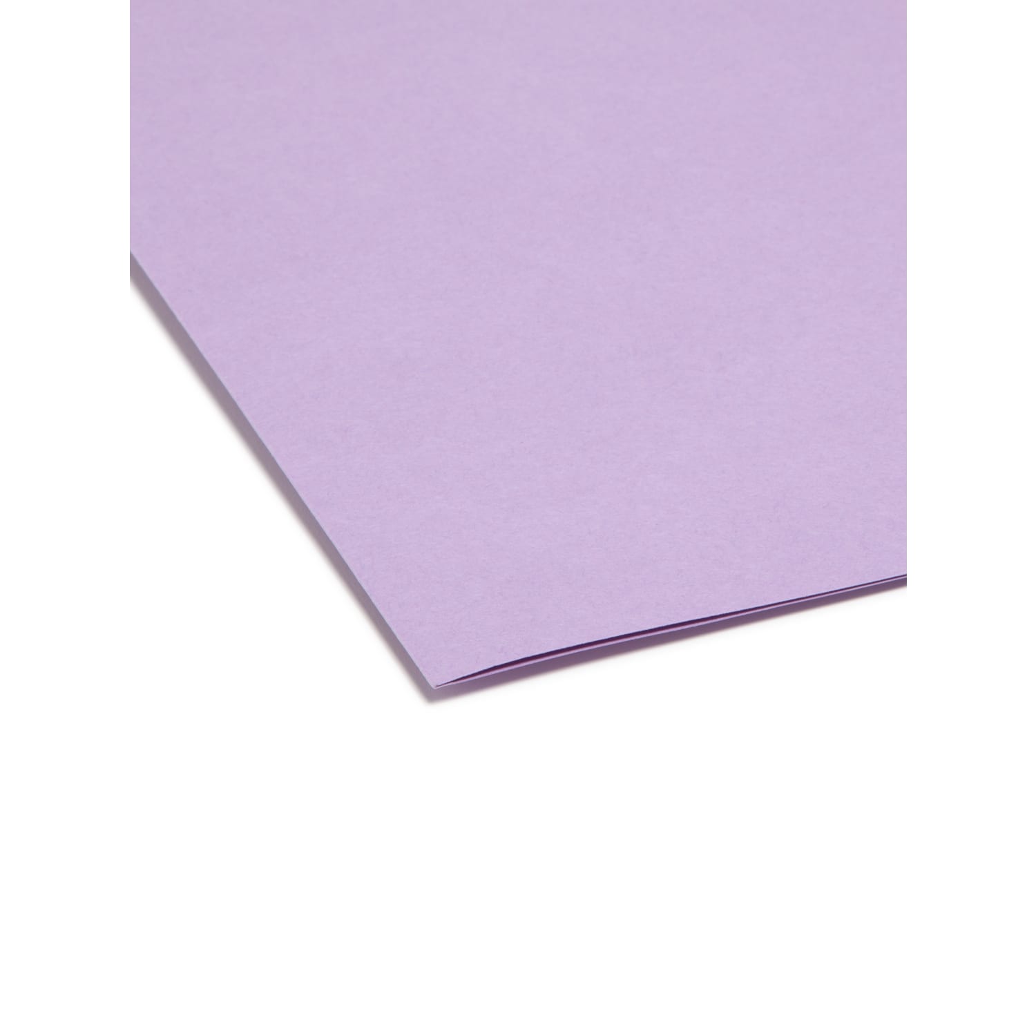 Smead File Folders, Letter Size, Straight Cut, Lavender, Box Of 100 - Image 5