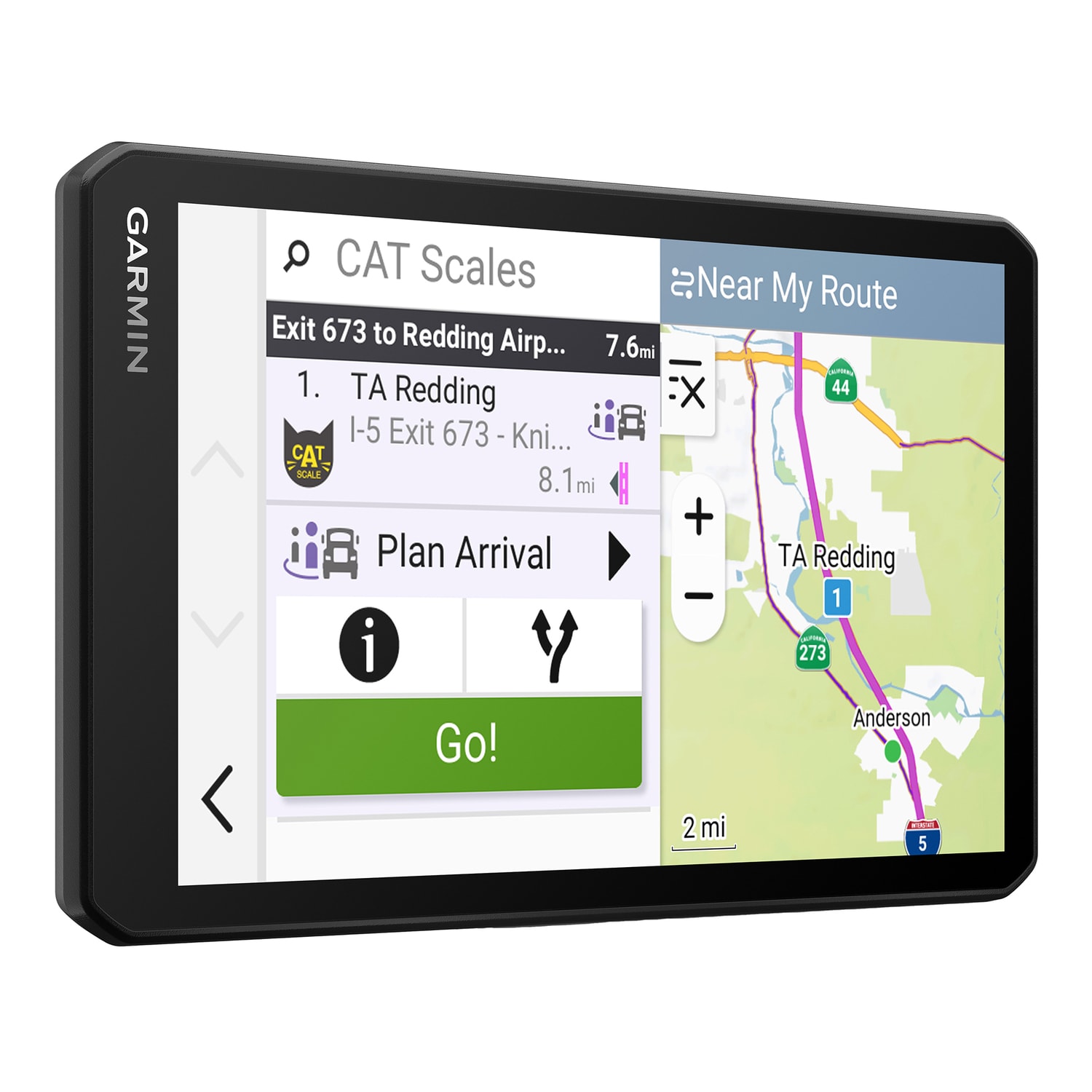 Garmin dezlCam OTR725 GPS Truck Navigator With Built-in Dash Cam And 7in Touchscreen Display - Image 4