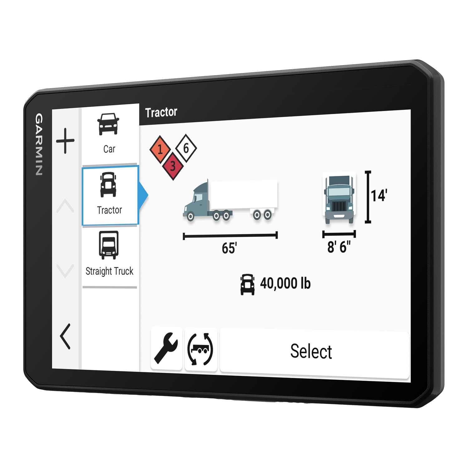 Garmin dezlCam OTR725 GPS Truck Navigator With Built-in Dash Cam And 7in Touchscreen Display - Image 5